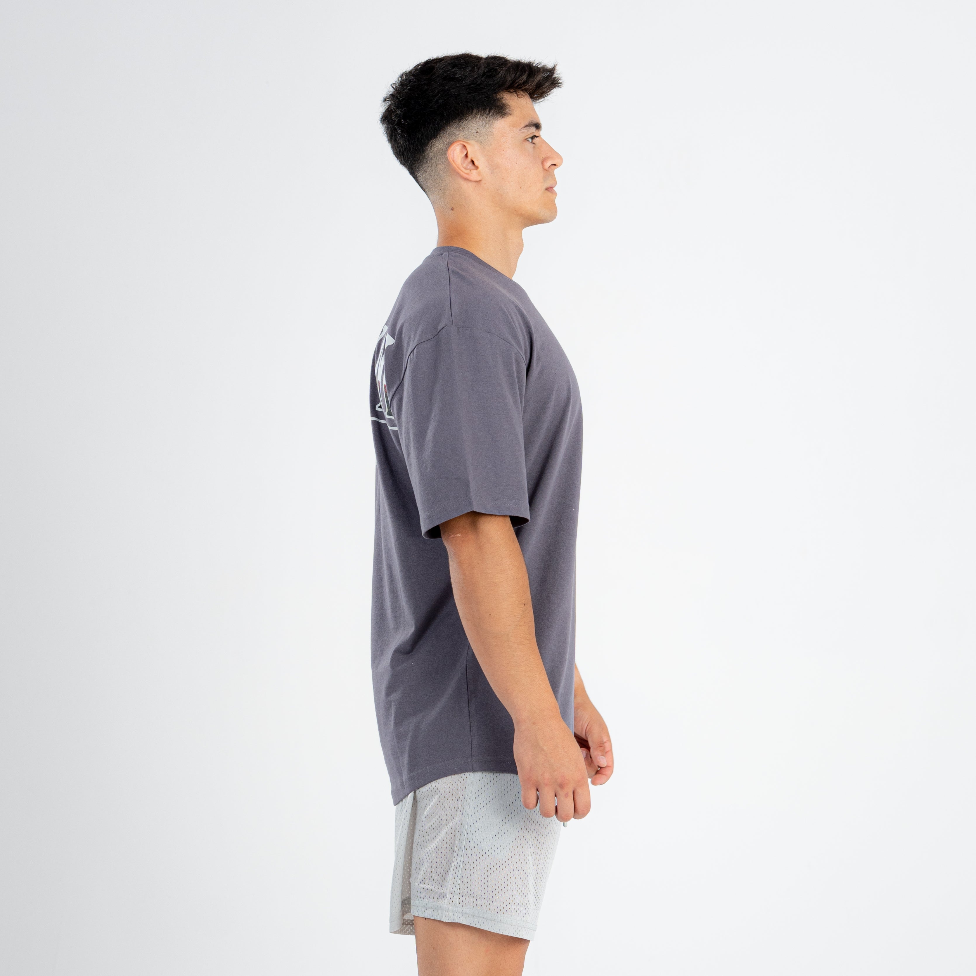 RETROWORKOUT OVERSIZE - DARK GREY