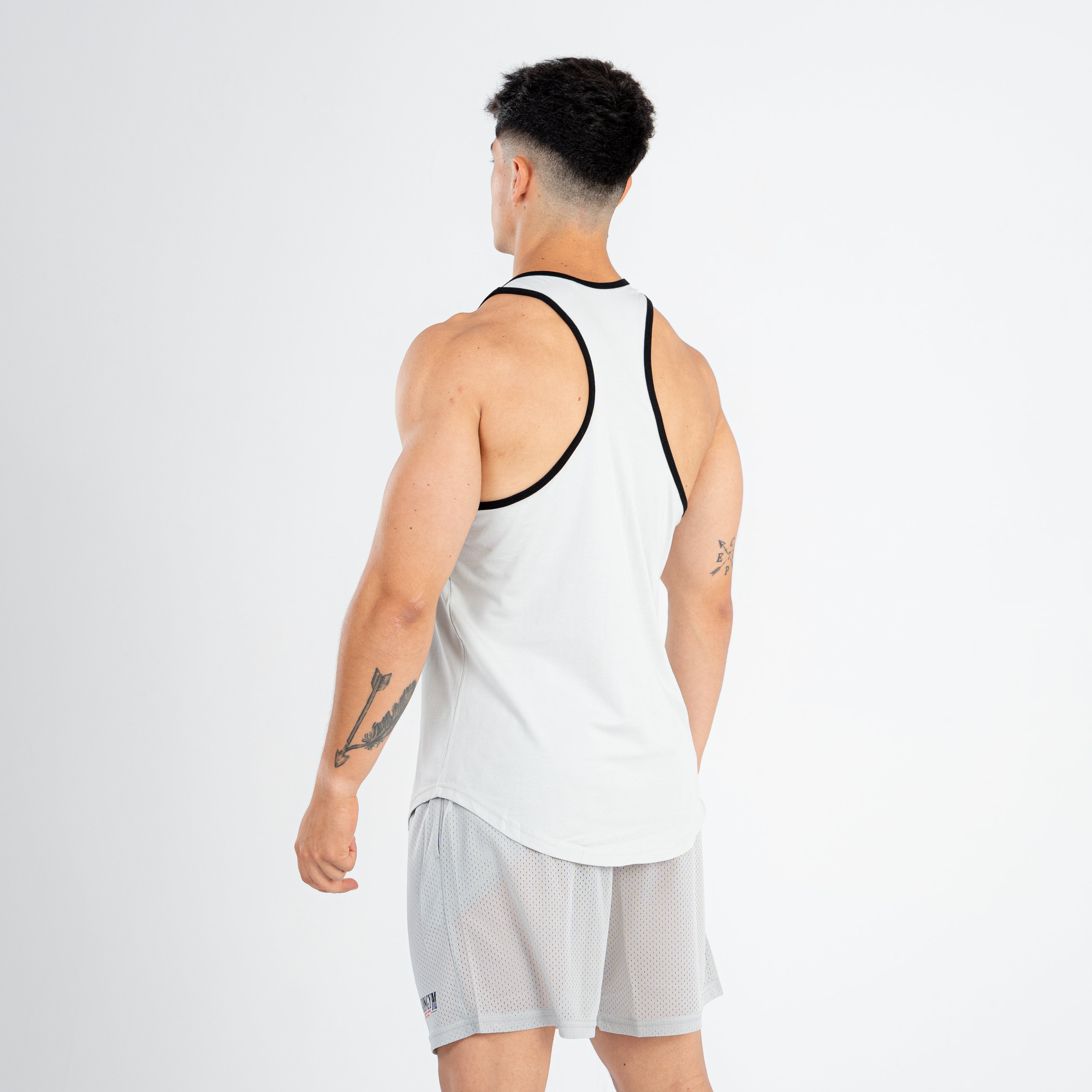 RETROWORKOUT STRINGER - LIGHT GREY