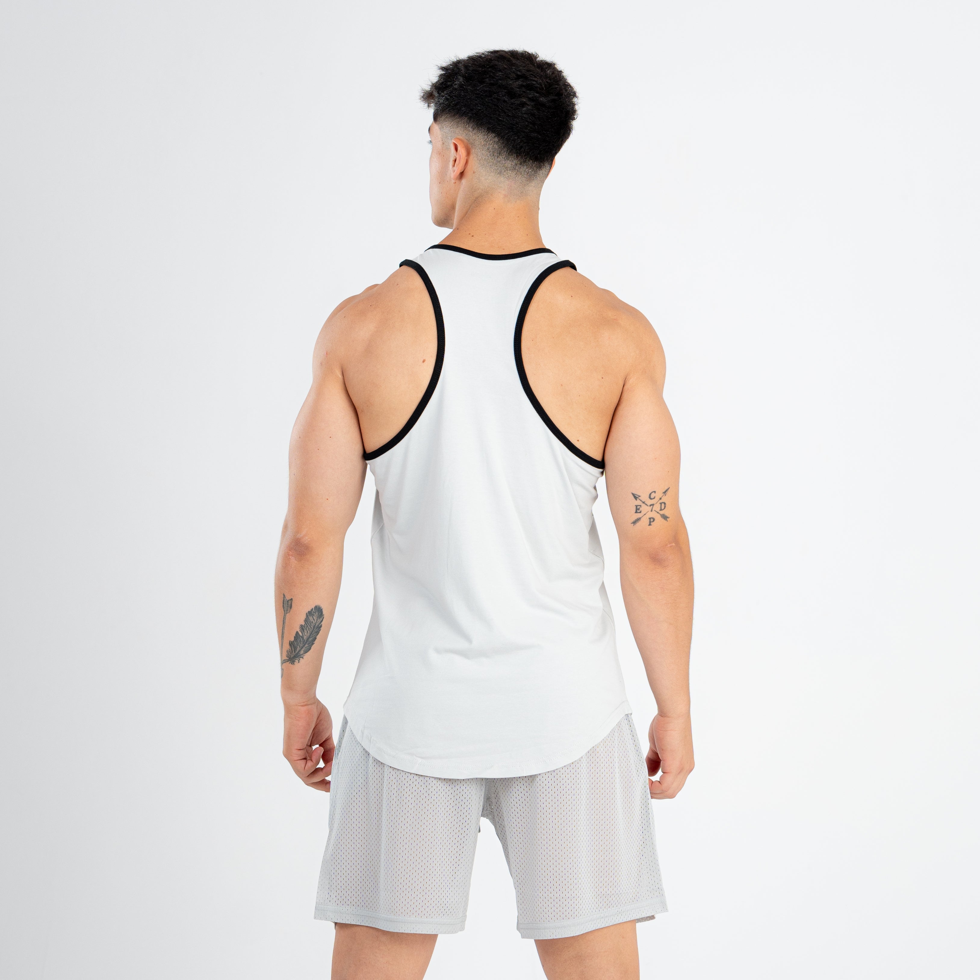 RETROWORKOUT STRINGER - LIGHT GREY