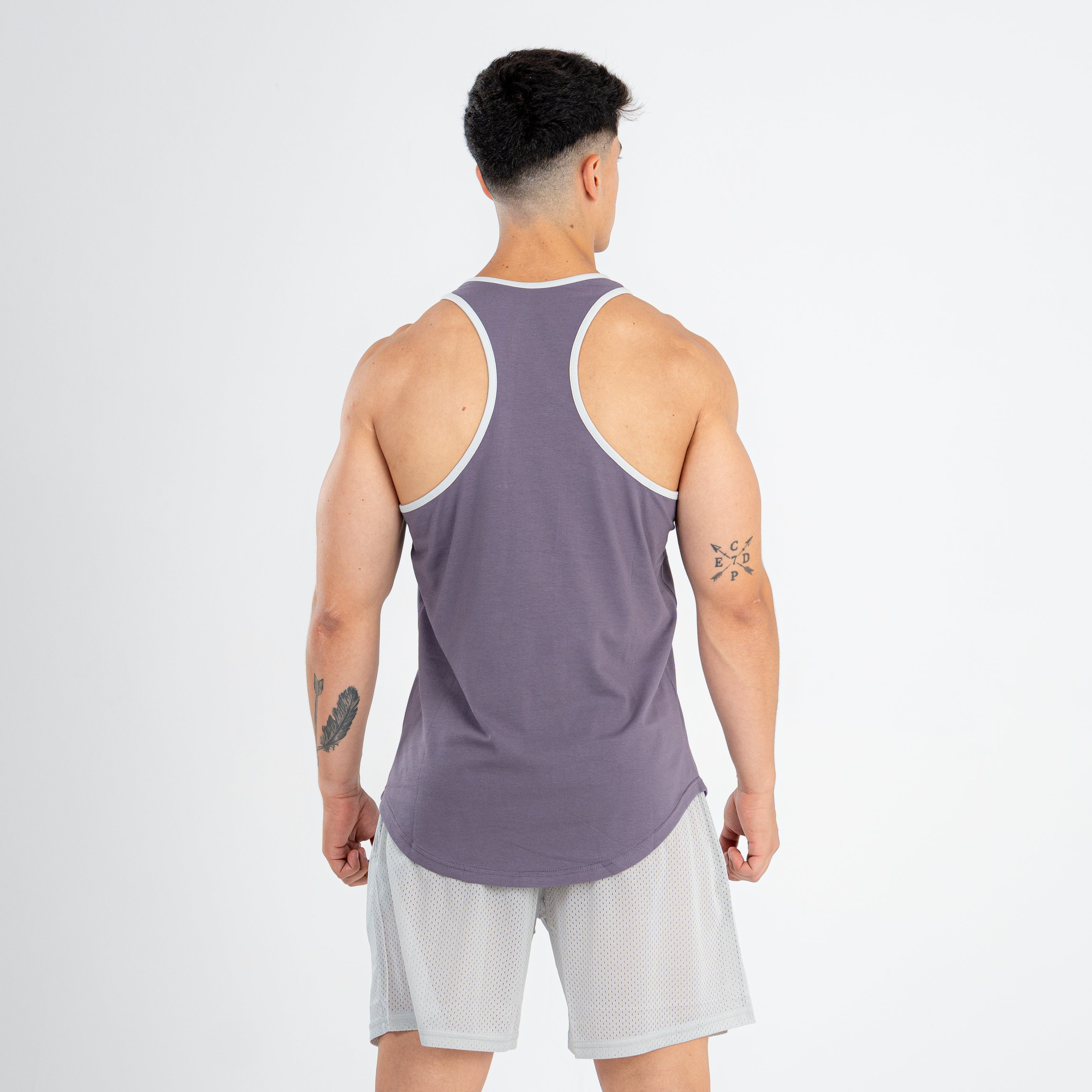 RETROWORKOUT STRINGER - DARK GREY