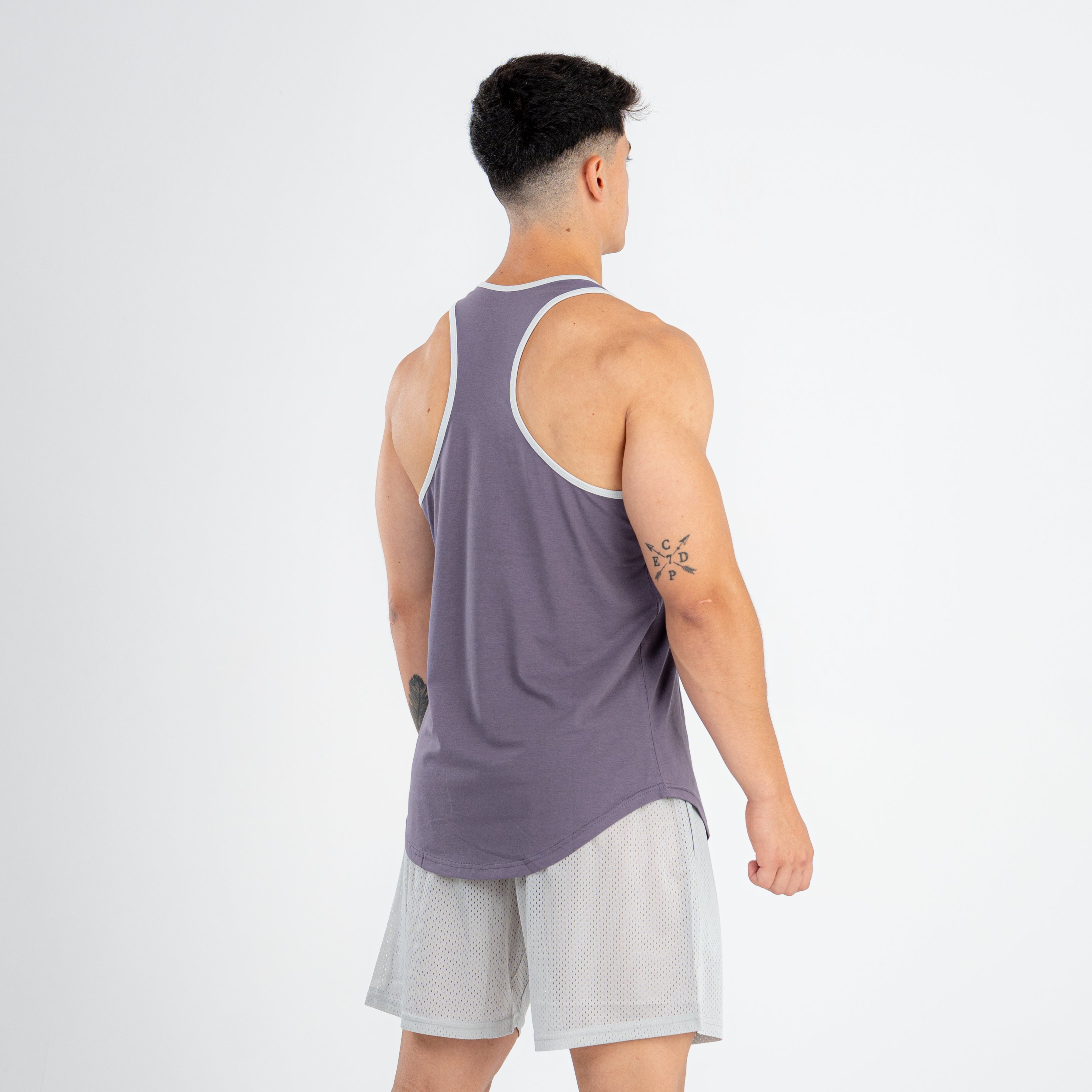 RETROWORKOUT STRINGER - DARK GREY