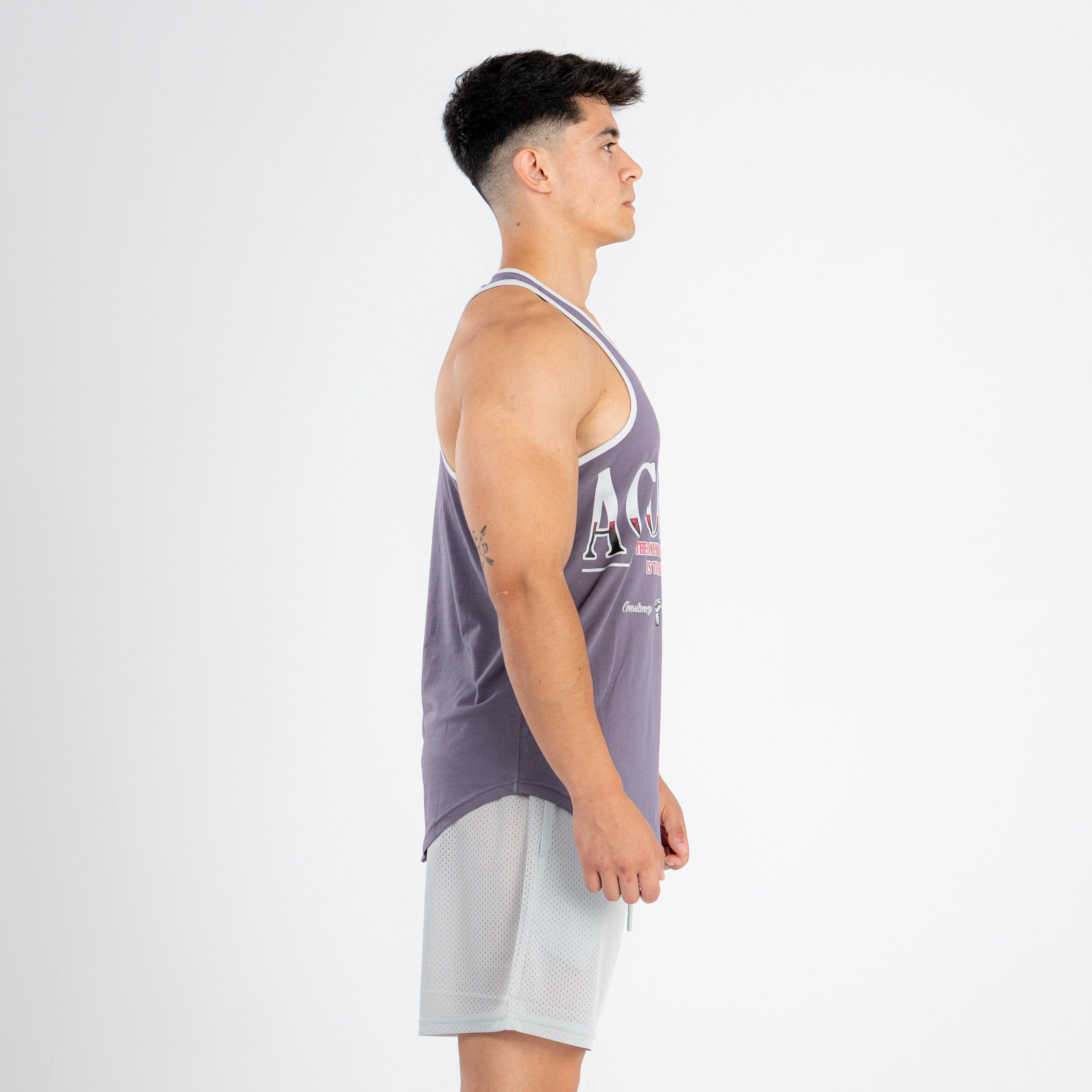 RETROWORKOUT STRINGER - DARK GREY