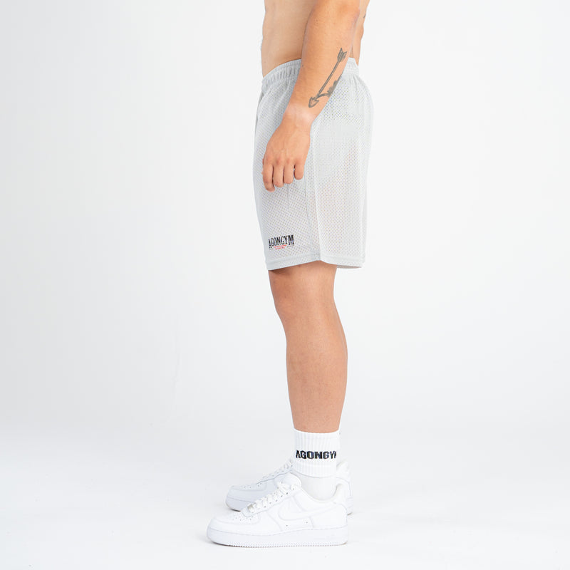 RETROWORKOUT SHORT - LIGHT GREY