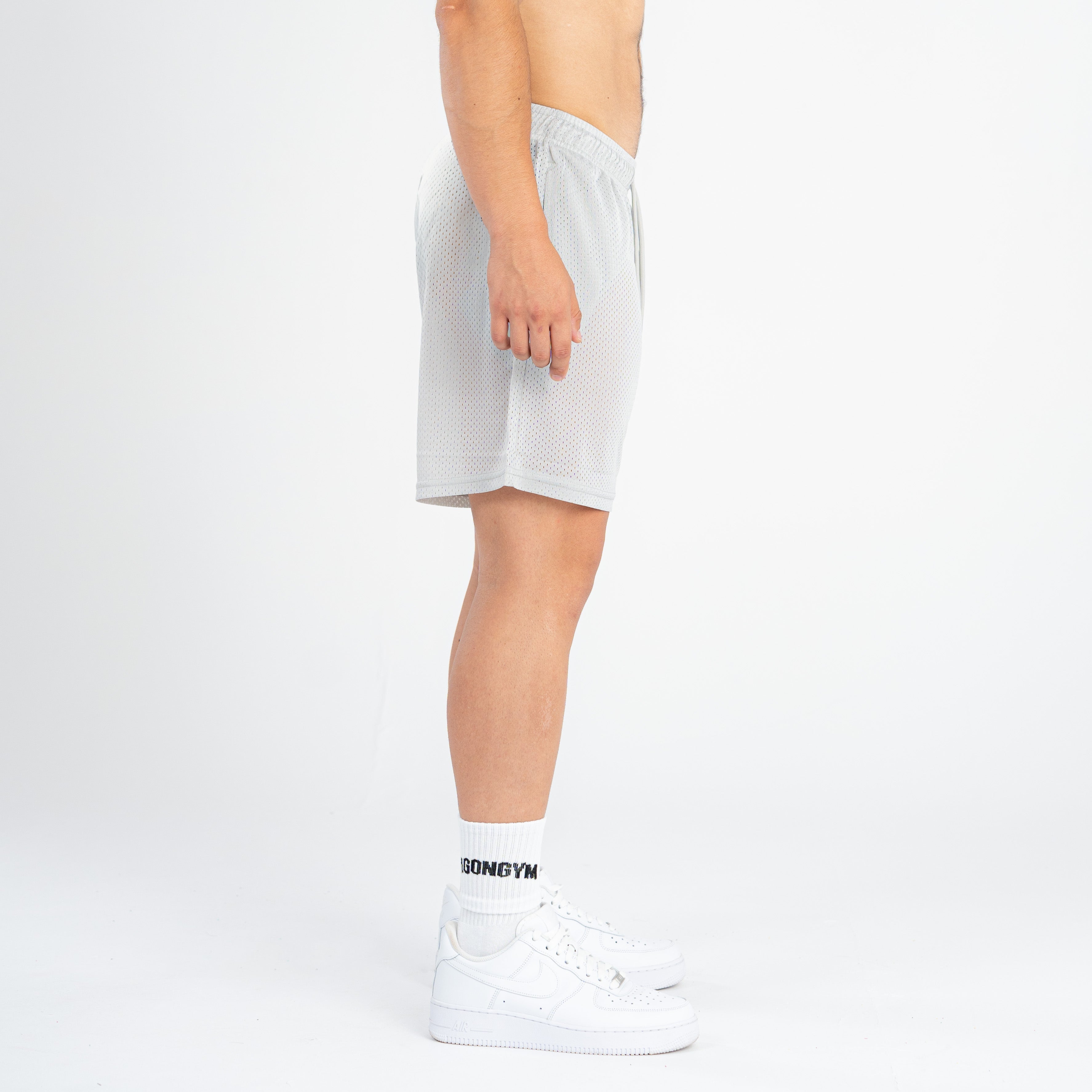 RETROWORKOUT SHORT - LIGHT GREY