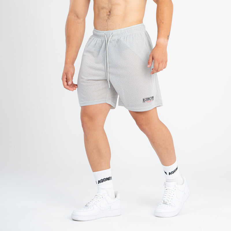 RETROWORKOUT SHORT - LIGHT GREY