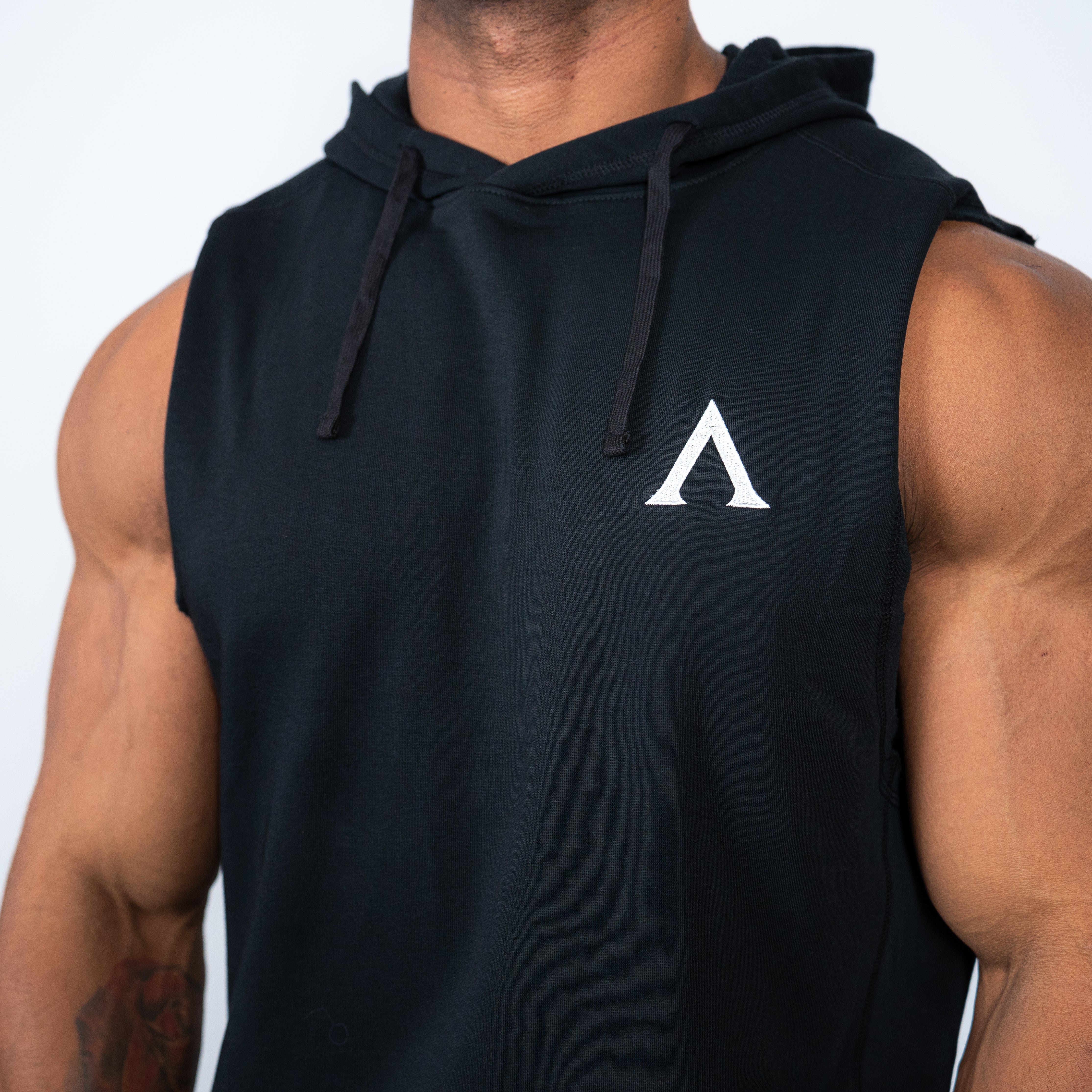 ORIGINAL TANK HOODIE - BLACK