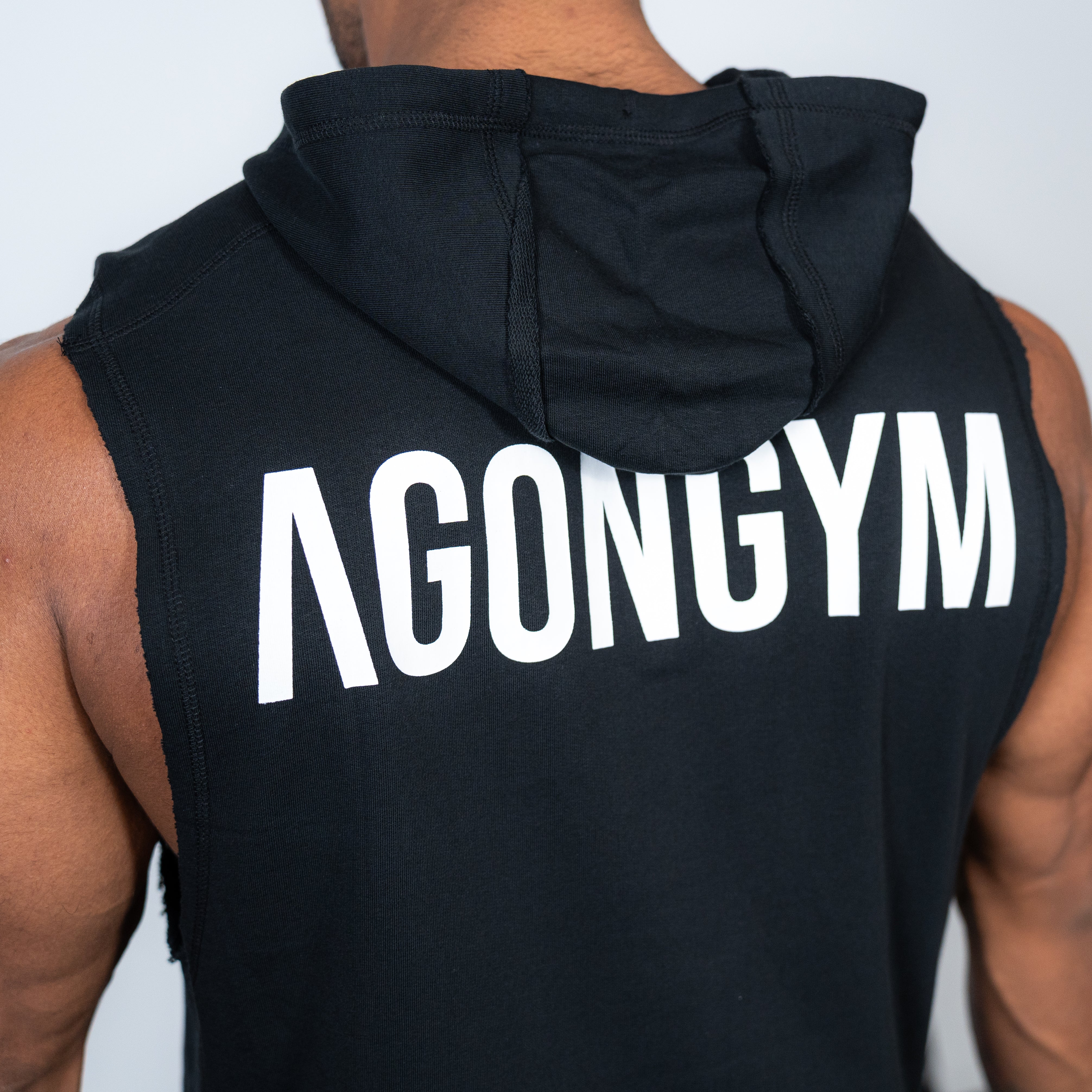 ORIGINAL TANK HOODIE - BLACK