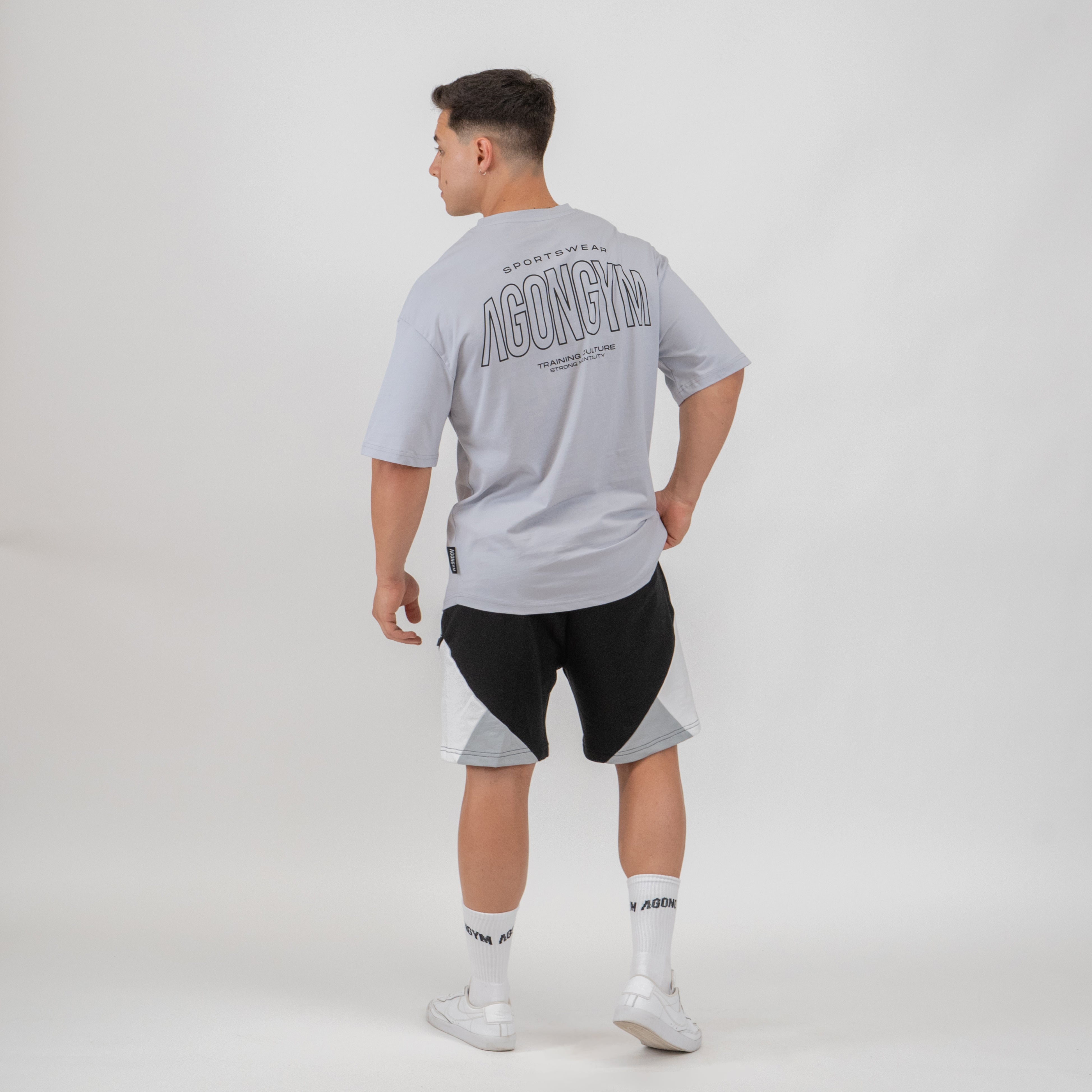 OVERSIZE TRAINING CULTURE - LIGHT GREY