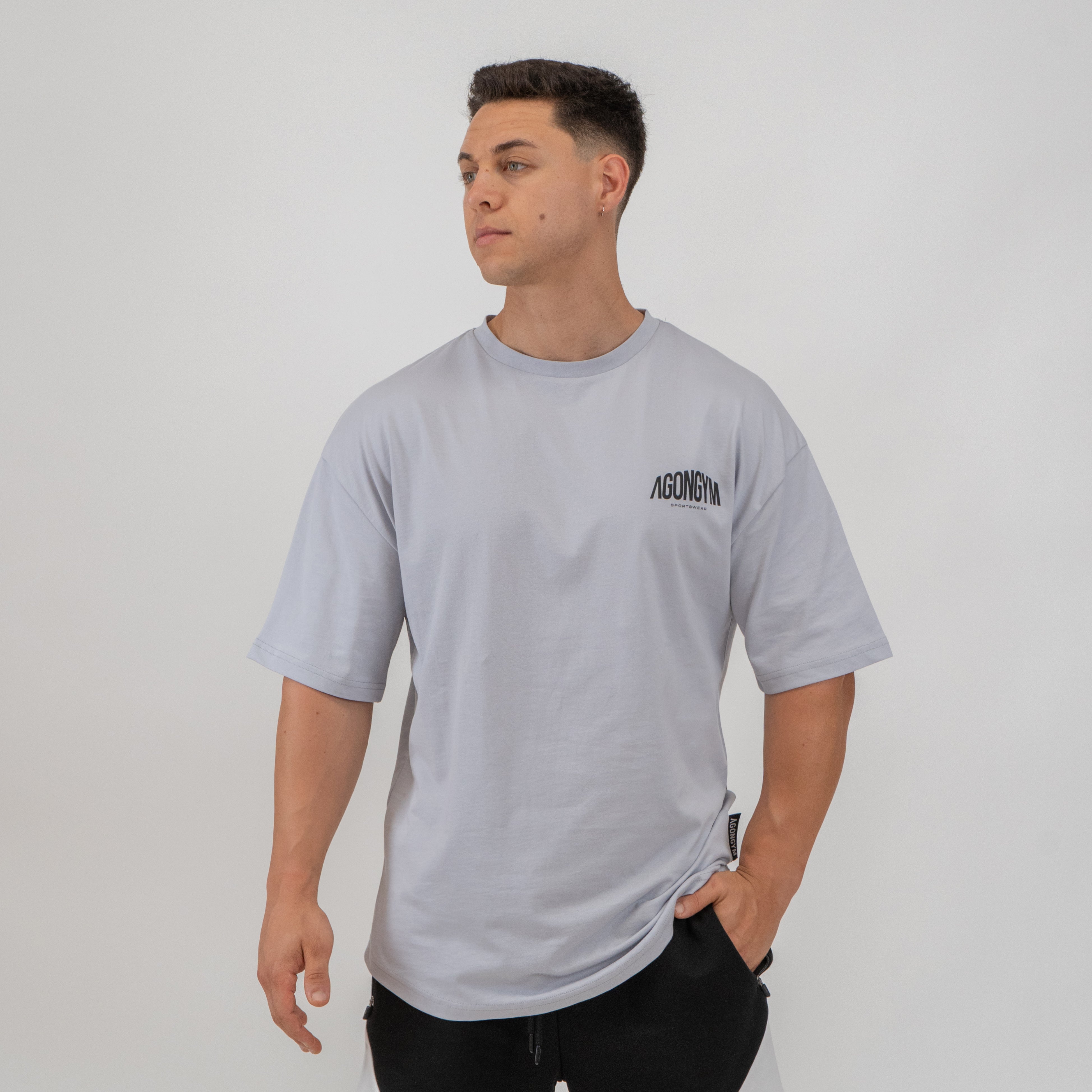 OVERSIZE TRAINING CULTURE - LIGHT GREY