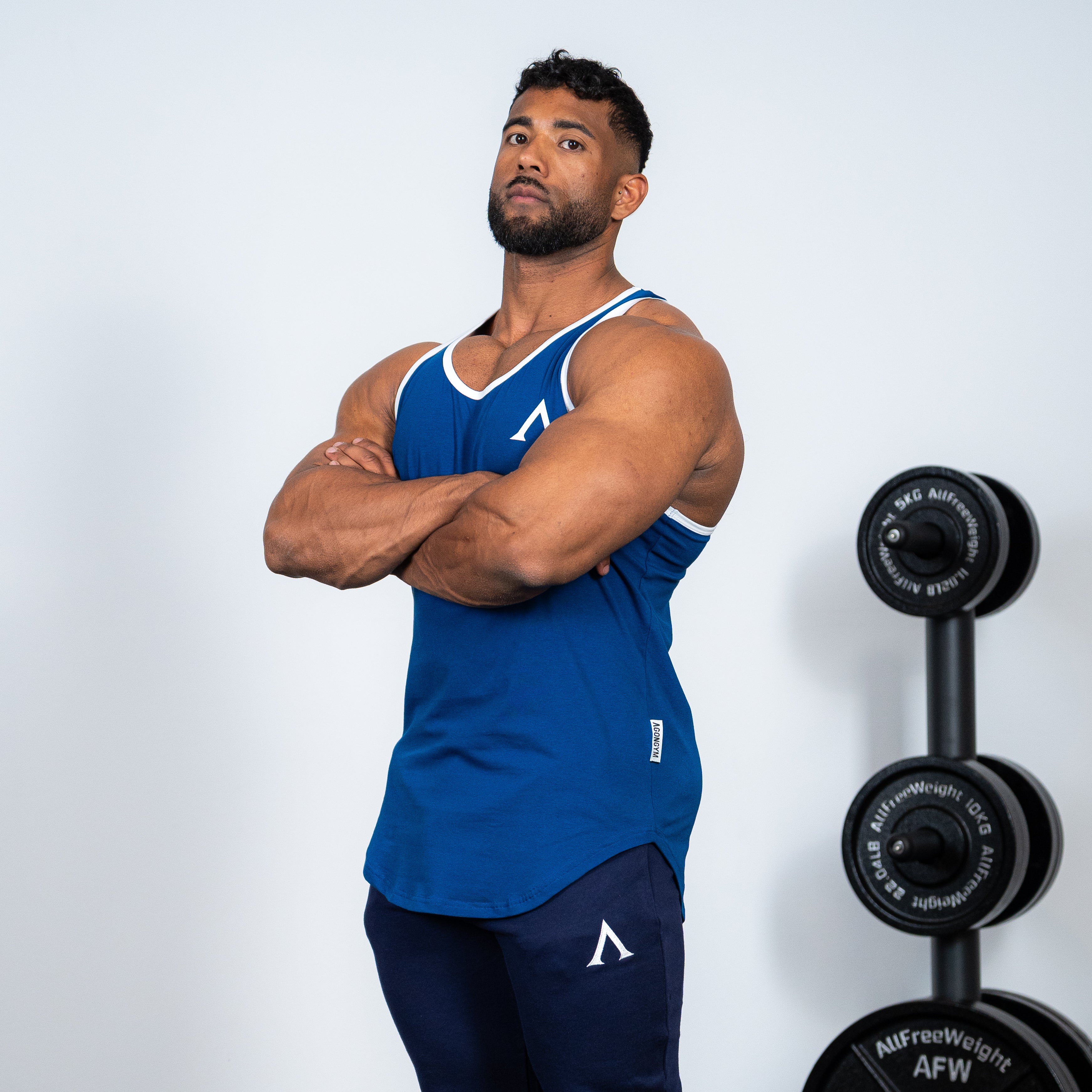 AESTHETIC STRINGER - NAVY