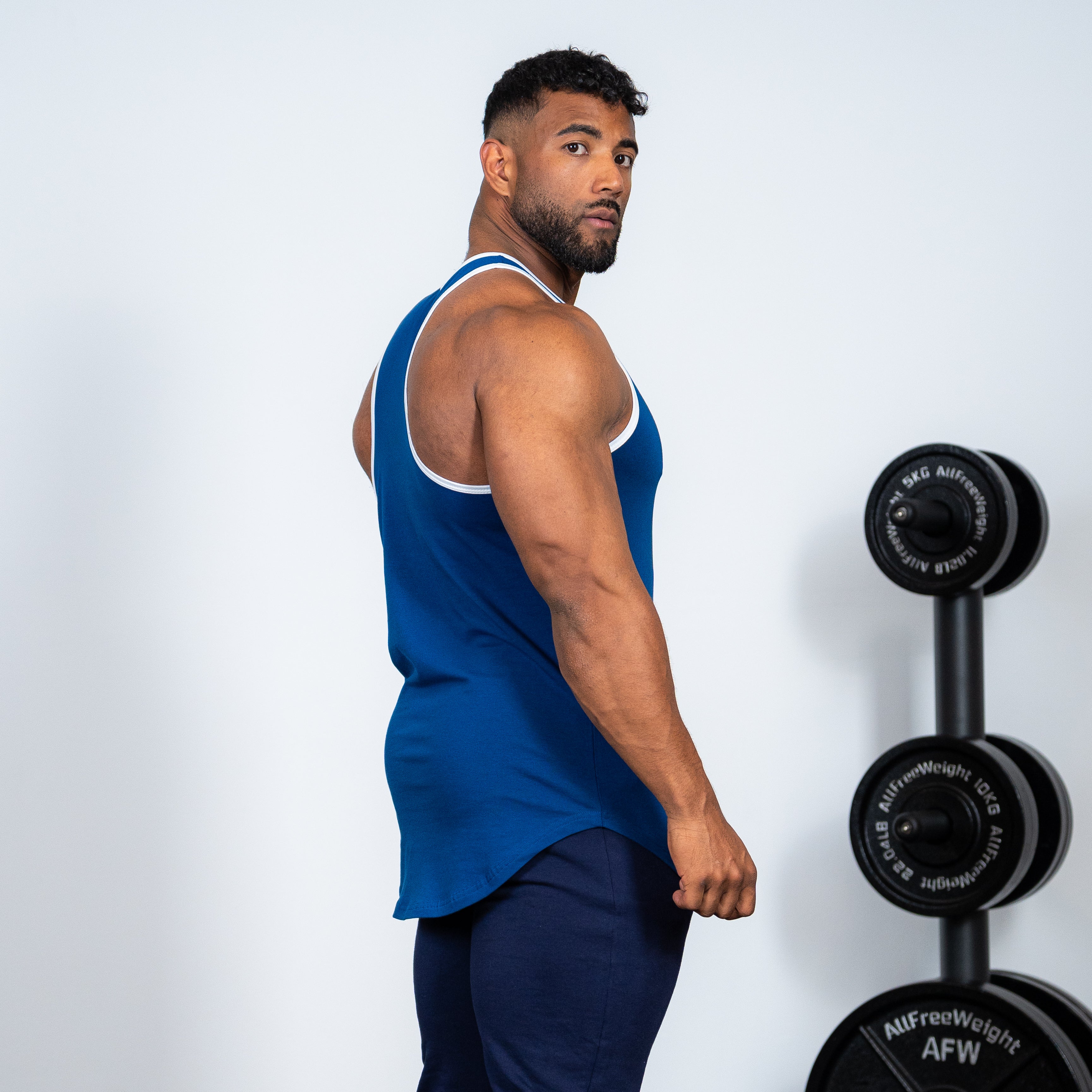 AESTHETIC STRINGER - NAVY