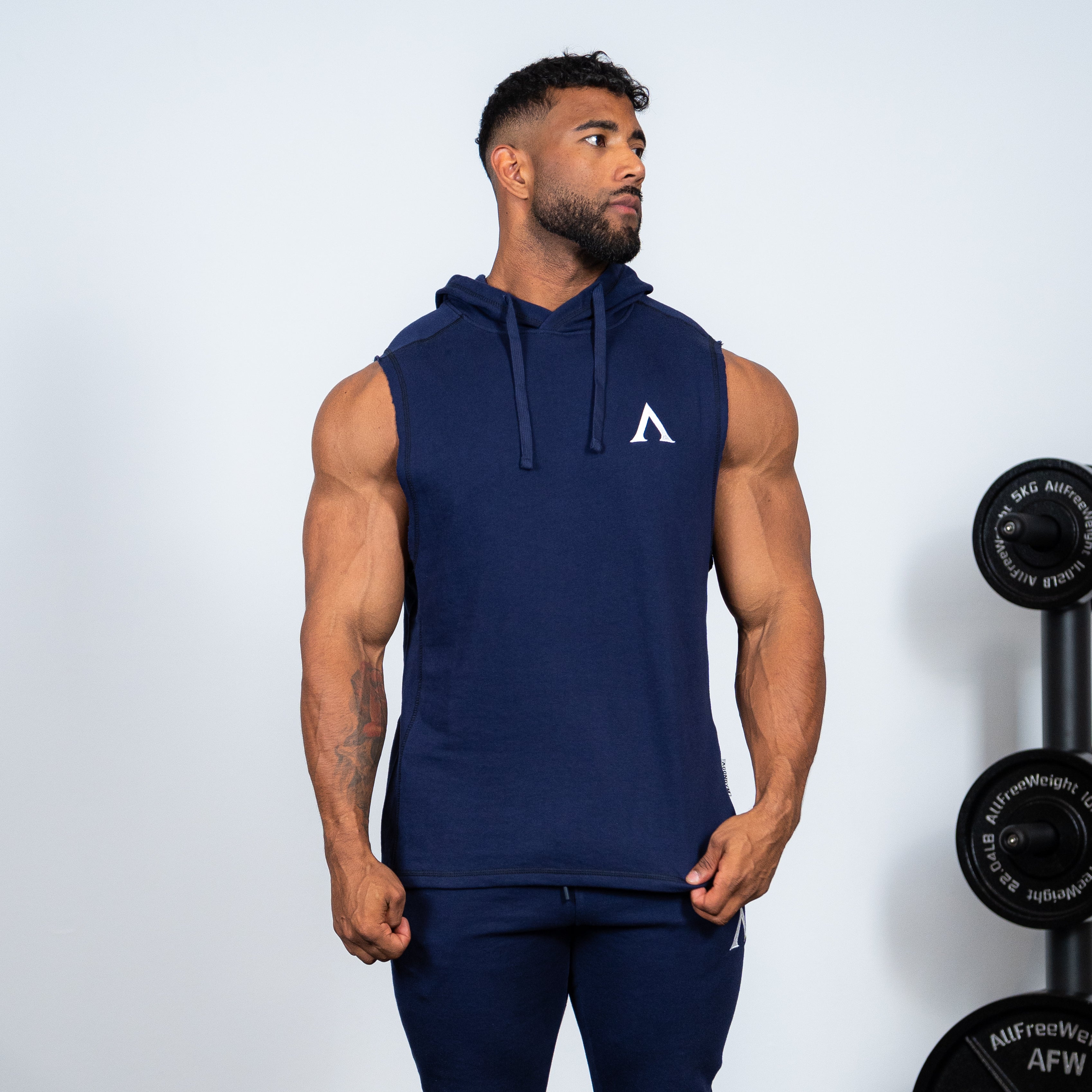 ORIGINAL TANK HOODIE - NAVY