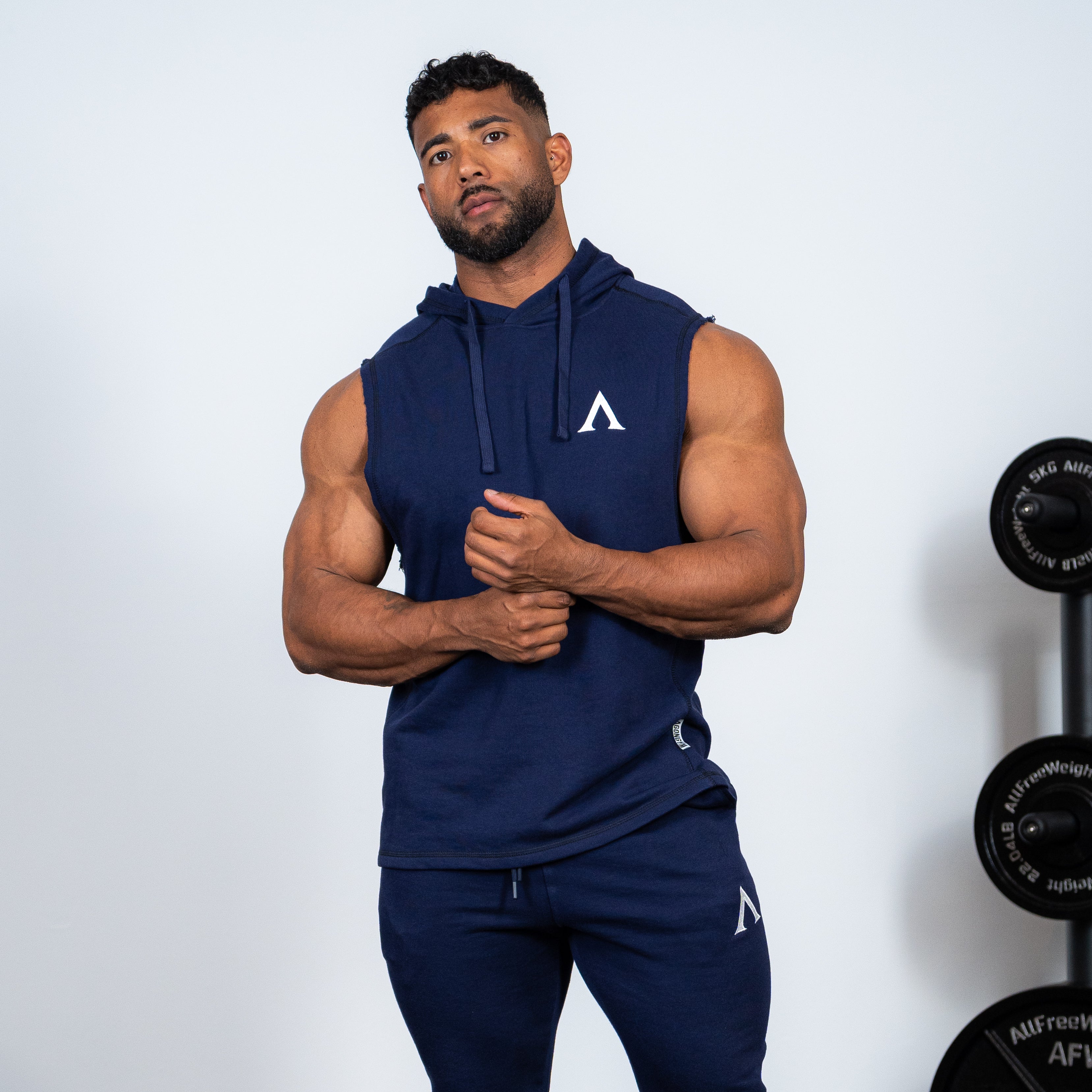 ORIGINAL TANK HOODIE - NAVY