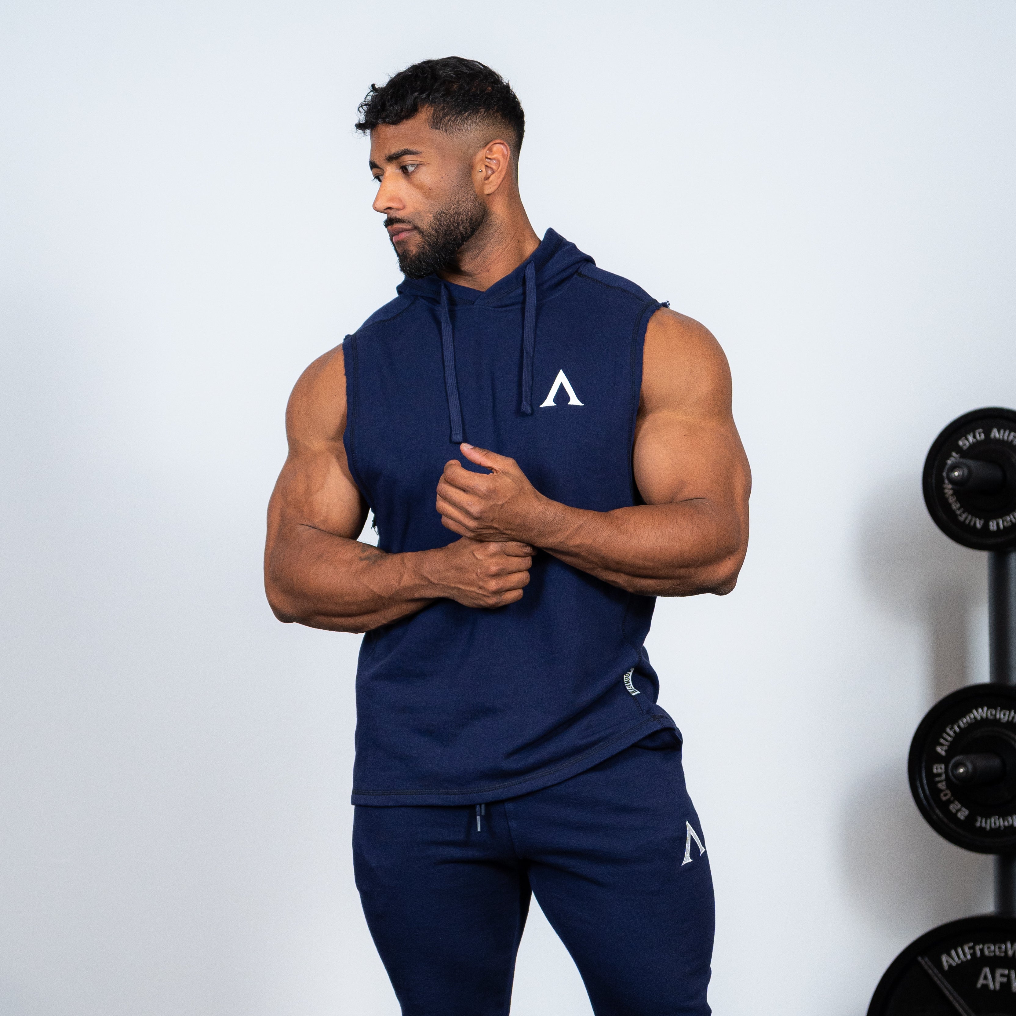 ORIGINAL TANK HOODIE - NAVY