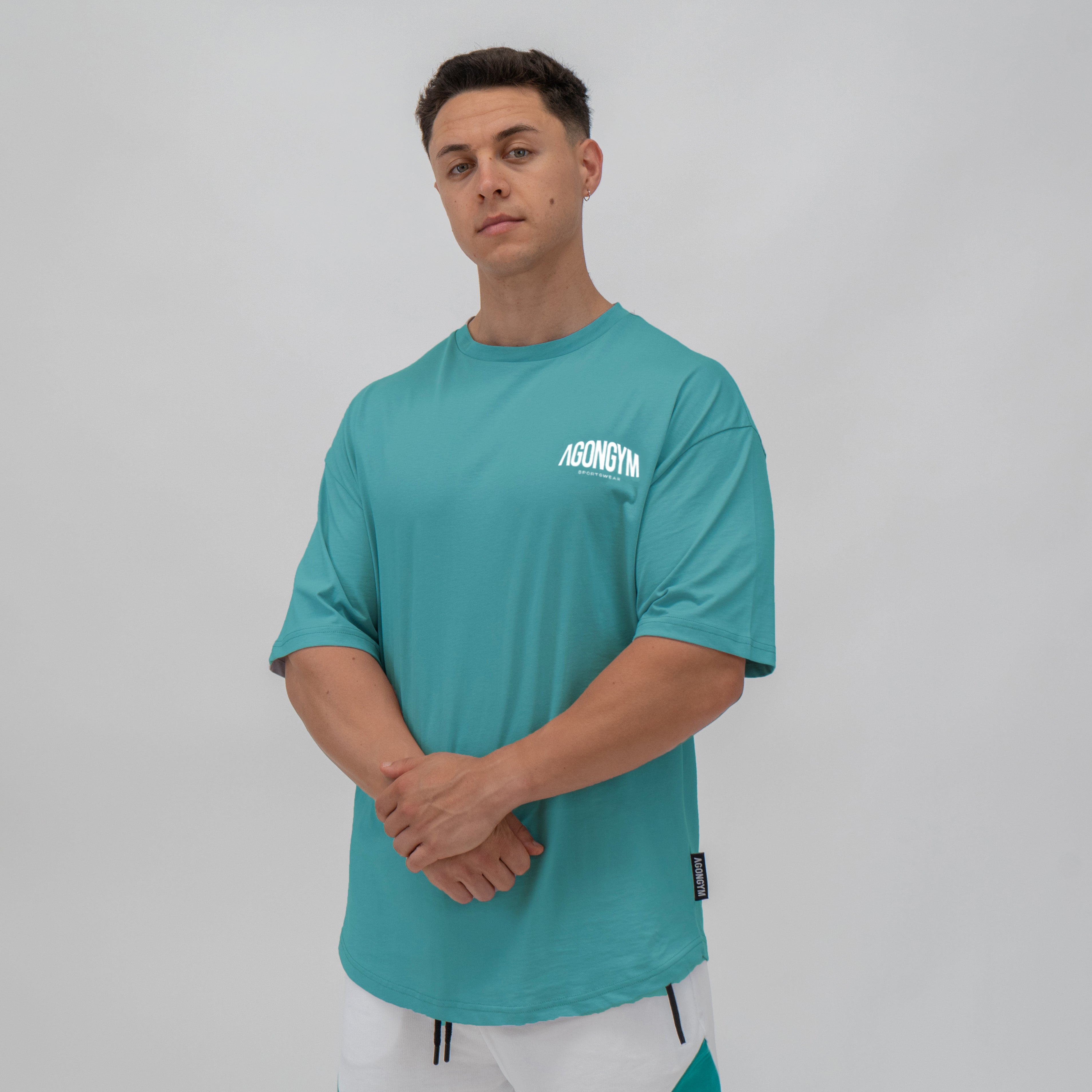 OVERSIZE TRAINING CULTURE - TURQUOISE