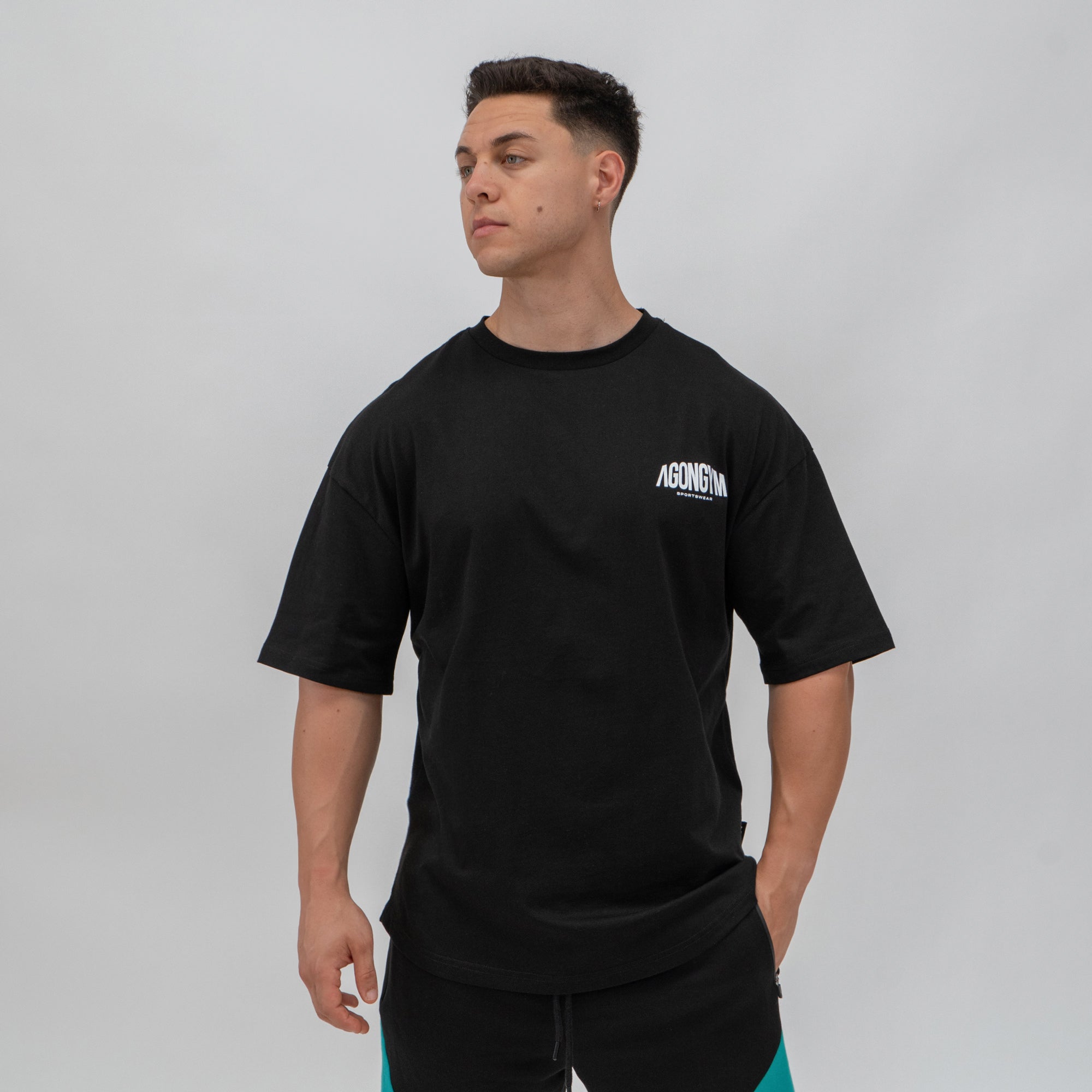 OVERSIZE TRAINING CULTURE - BLACK