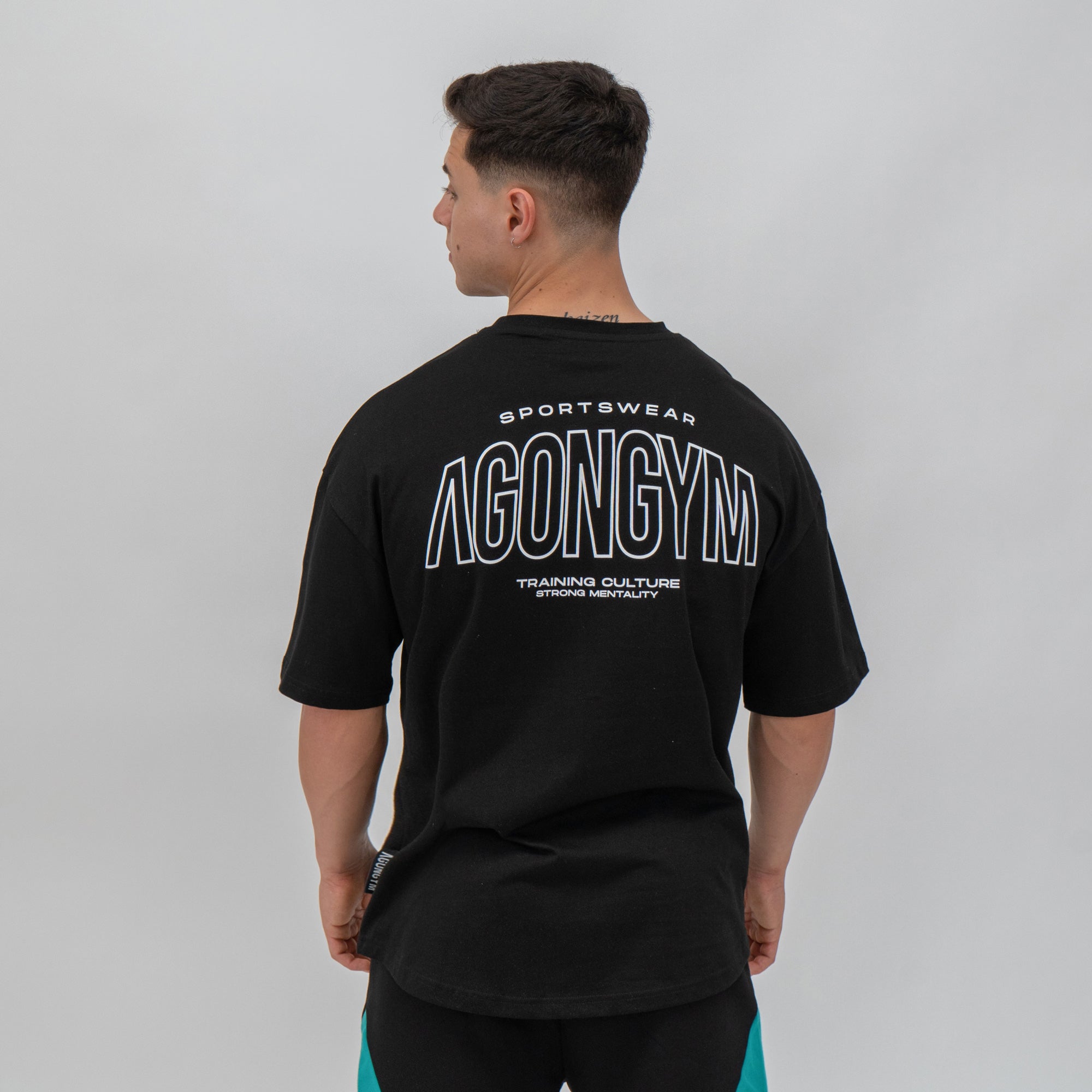 OVERSIZE TRAINING CULTURE - BLACK