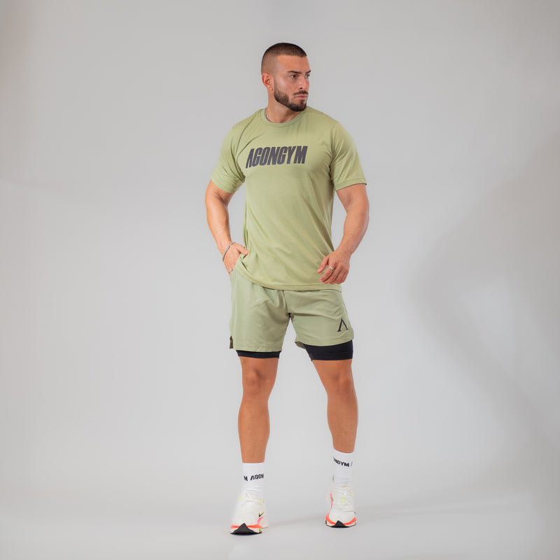TRAINING SHORT - LIGHT GREEN