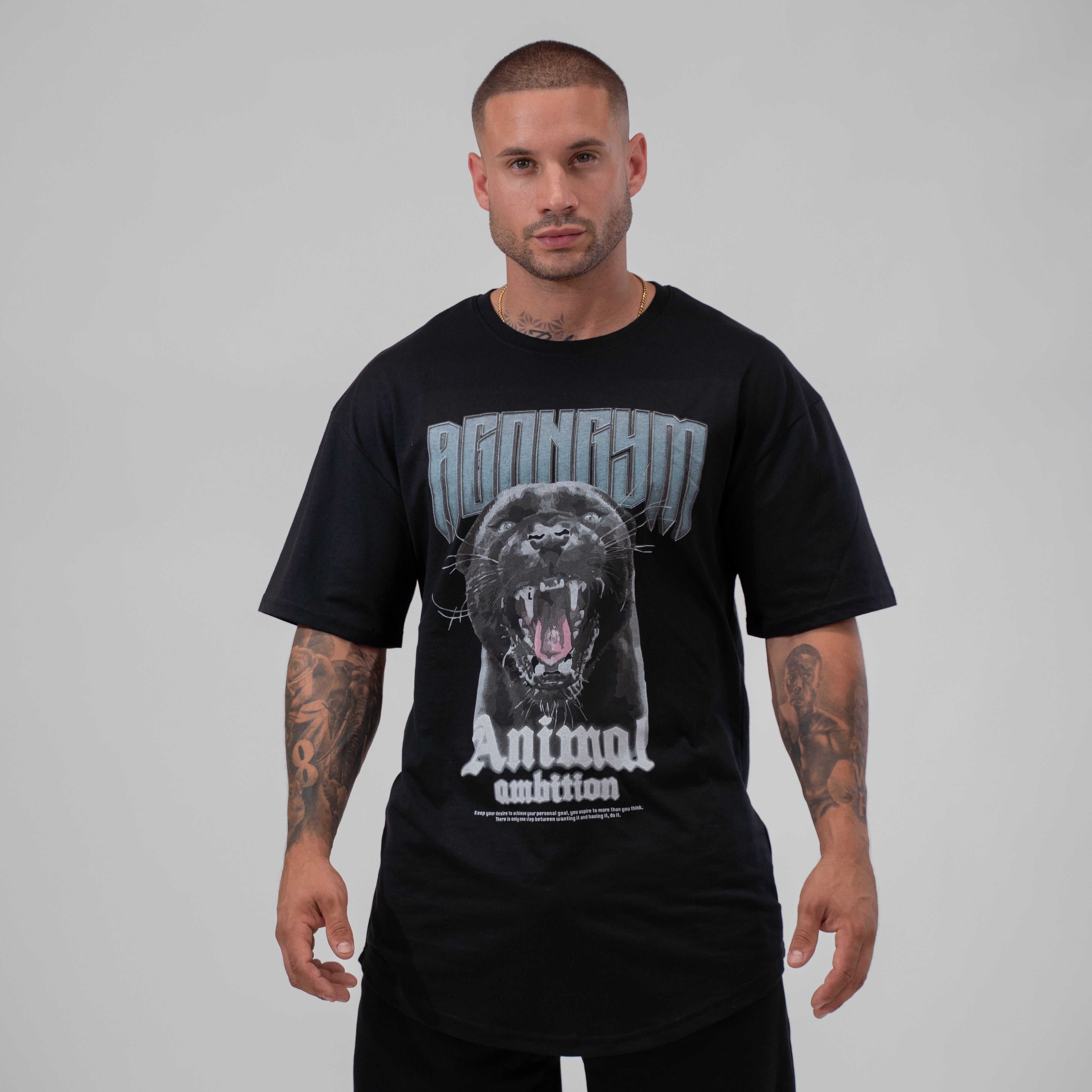 OVERSIZE ANIMAL AMBITION - BLACK