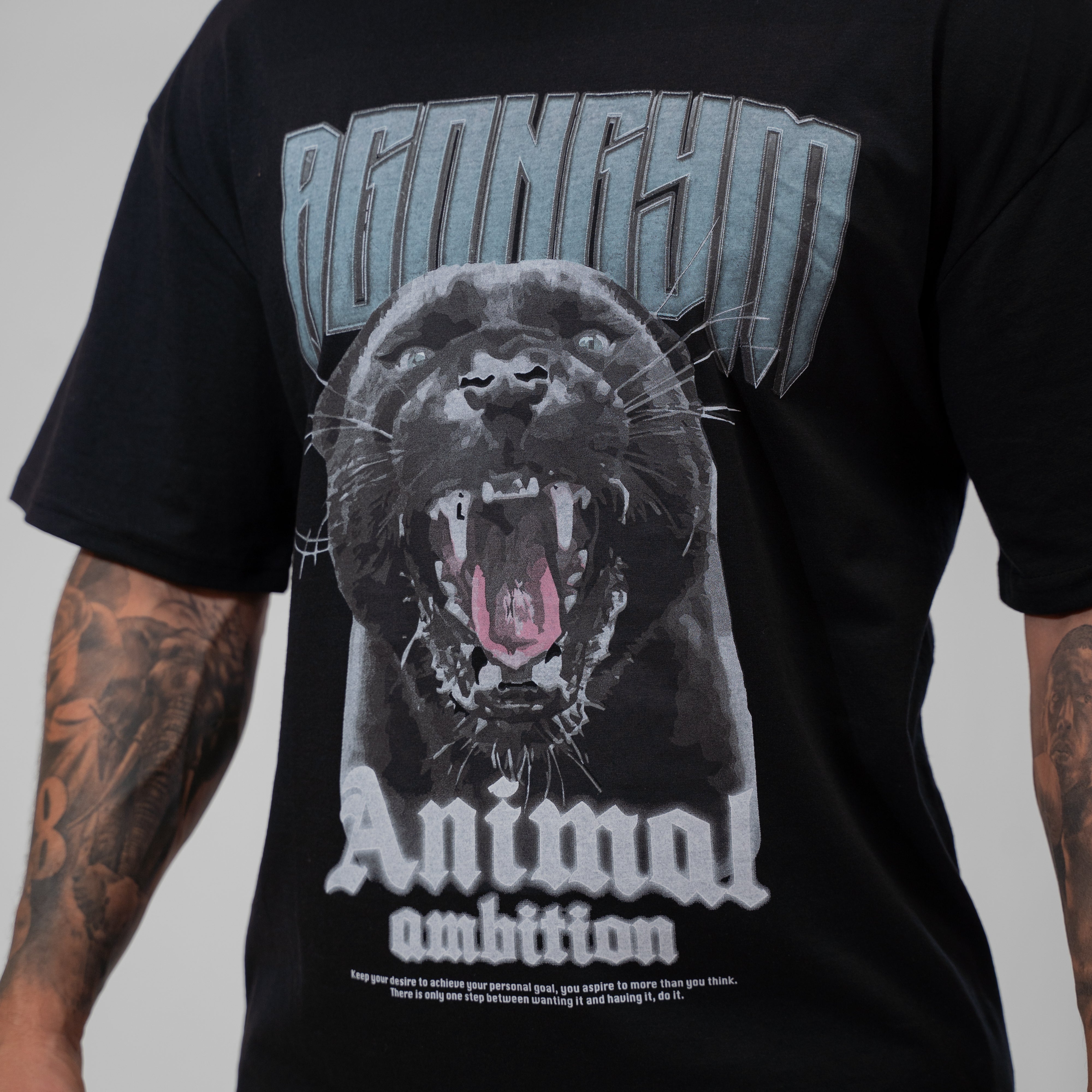 OVERSIZE ANIMAL AMBITION - BLACK