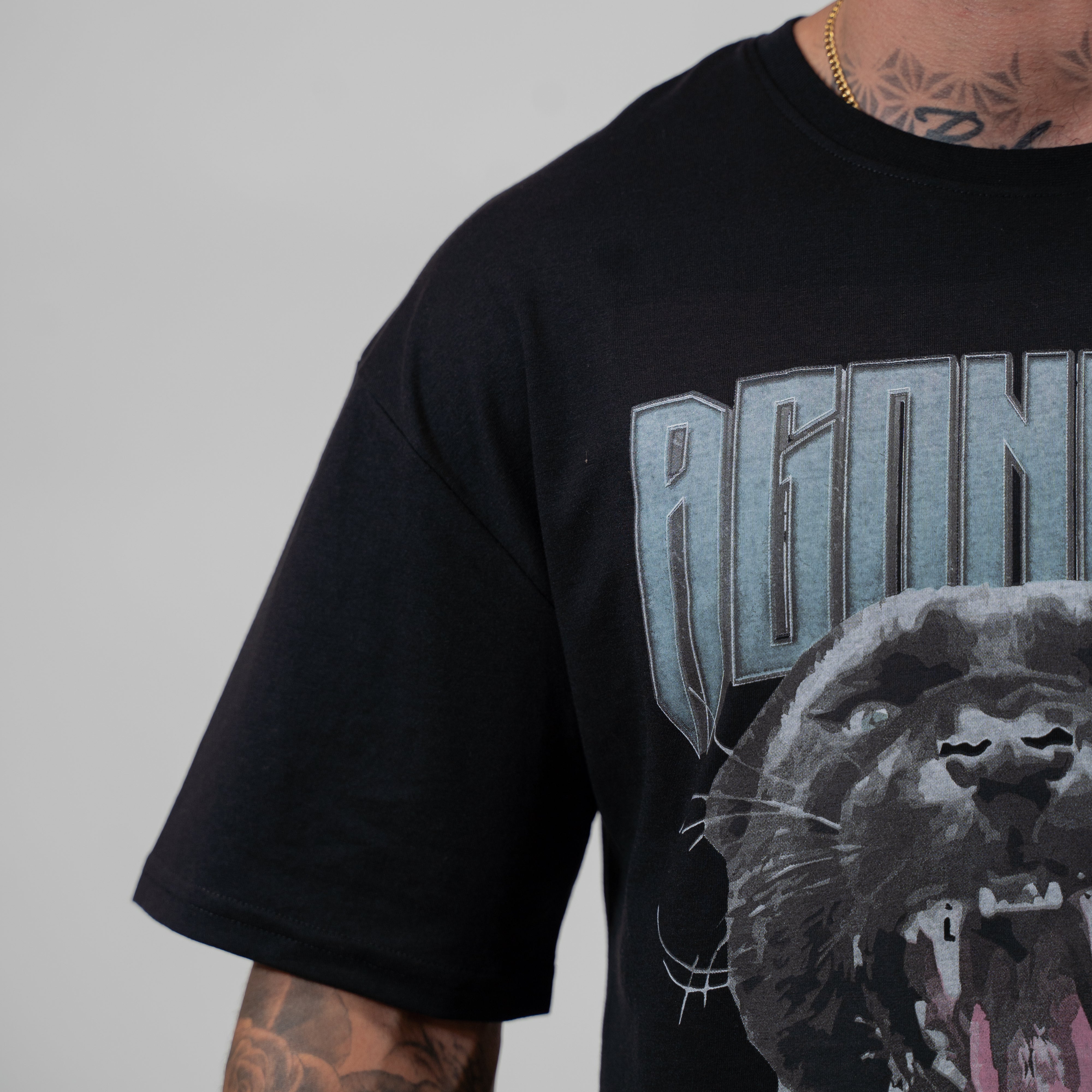 OVERSIZE ANIMAL AMBITION - BLACK