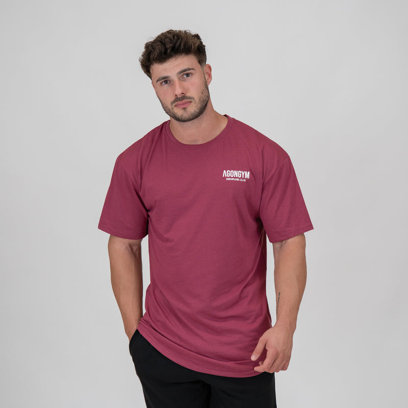 OVERSIZE DISCIPLINE CLUB - BURGUNDY