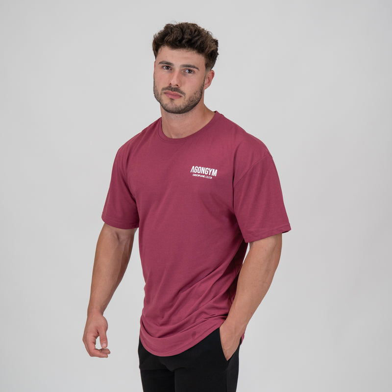 OVERSIZE DISCIPLINE CLUB - BURGUNDY