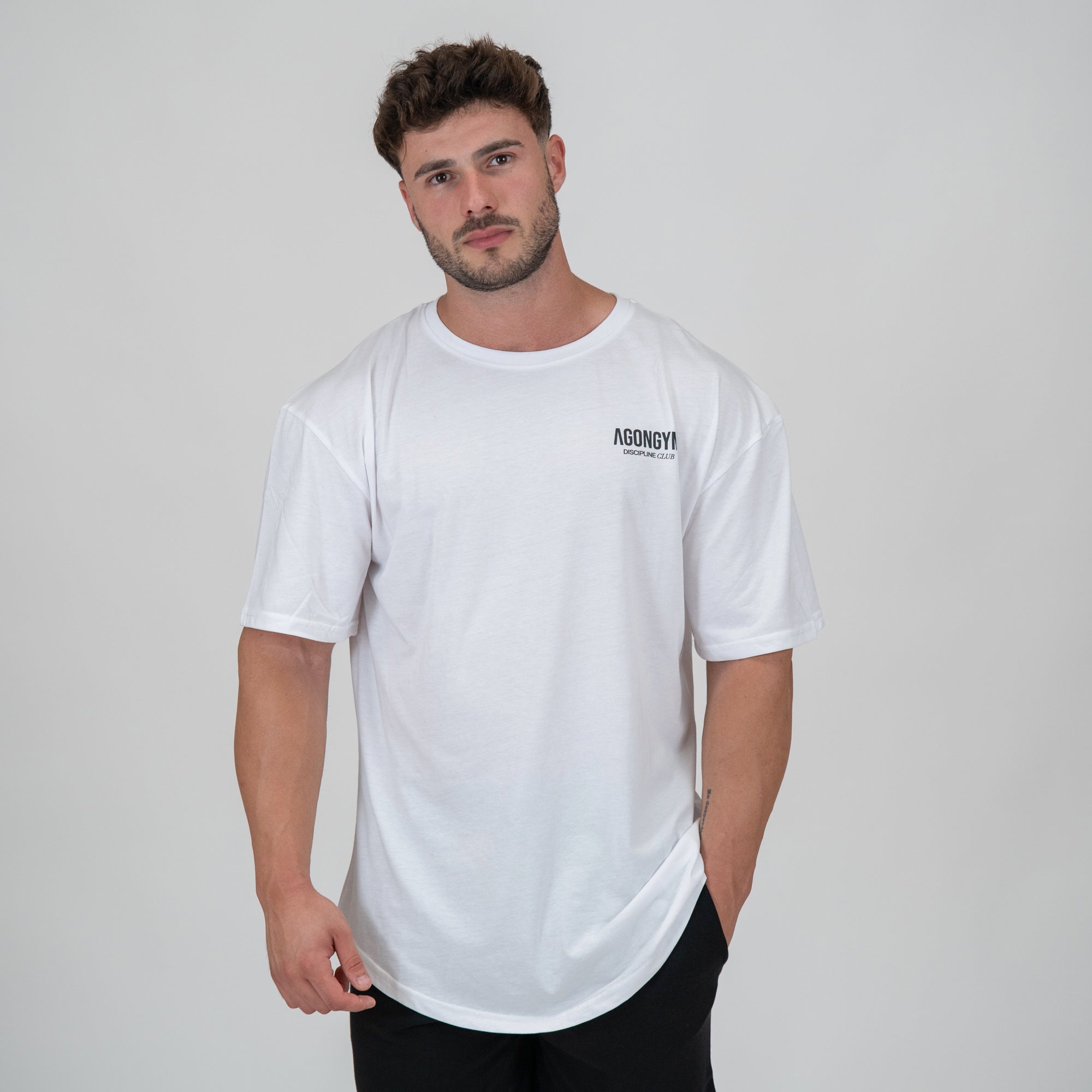 OVERSIZE DISCIPLINE CLUB - WHITE