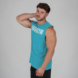 TANK BASIC FITNESS - TEAL GREEN