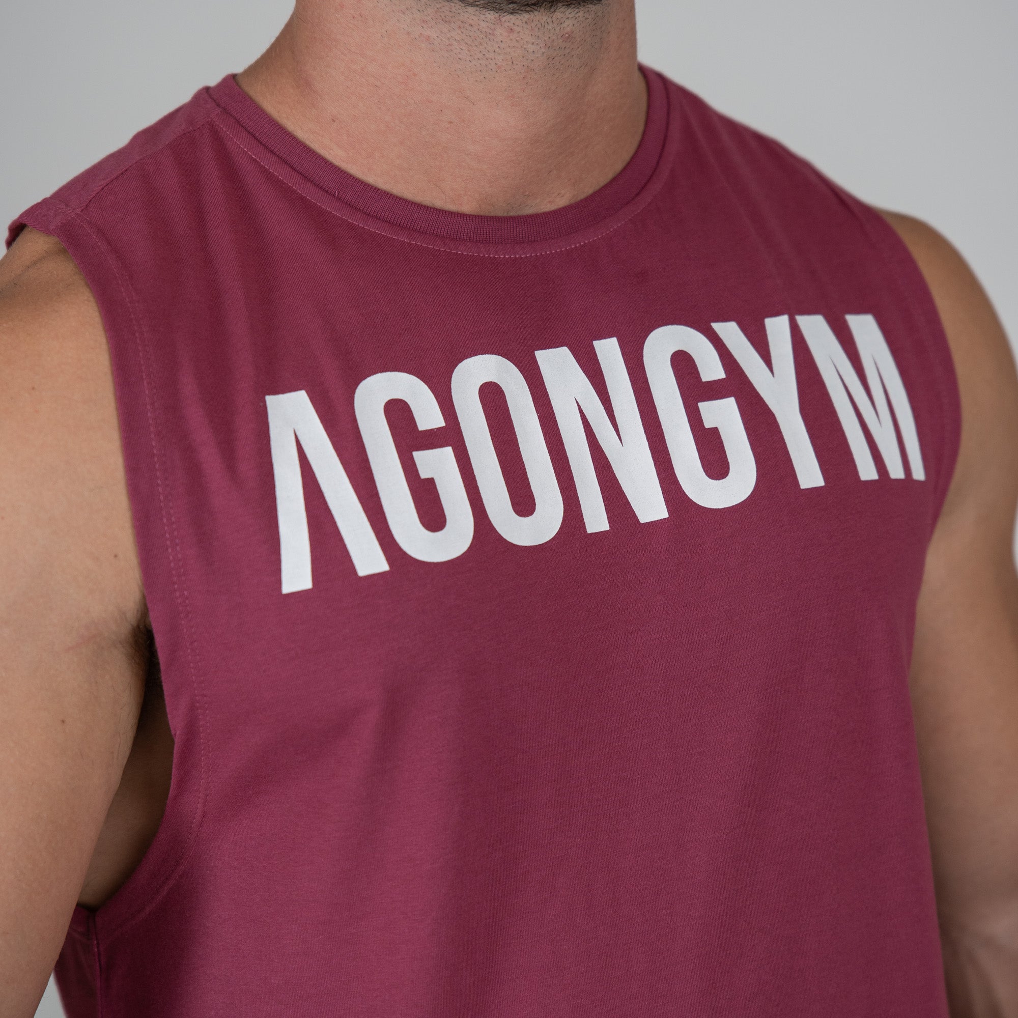 TANK BASIC FITNESS - BURGUNDY