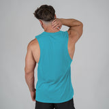 TANK BASIC FITNESS - TEAL GREEN
