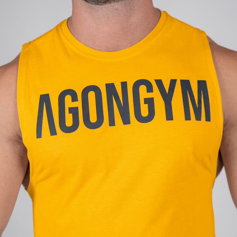 TANK BASIC FITNESS - GOLDEN YELLOW