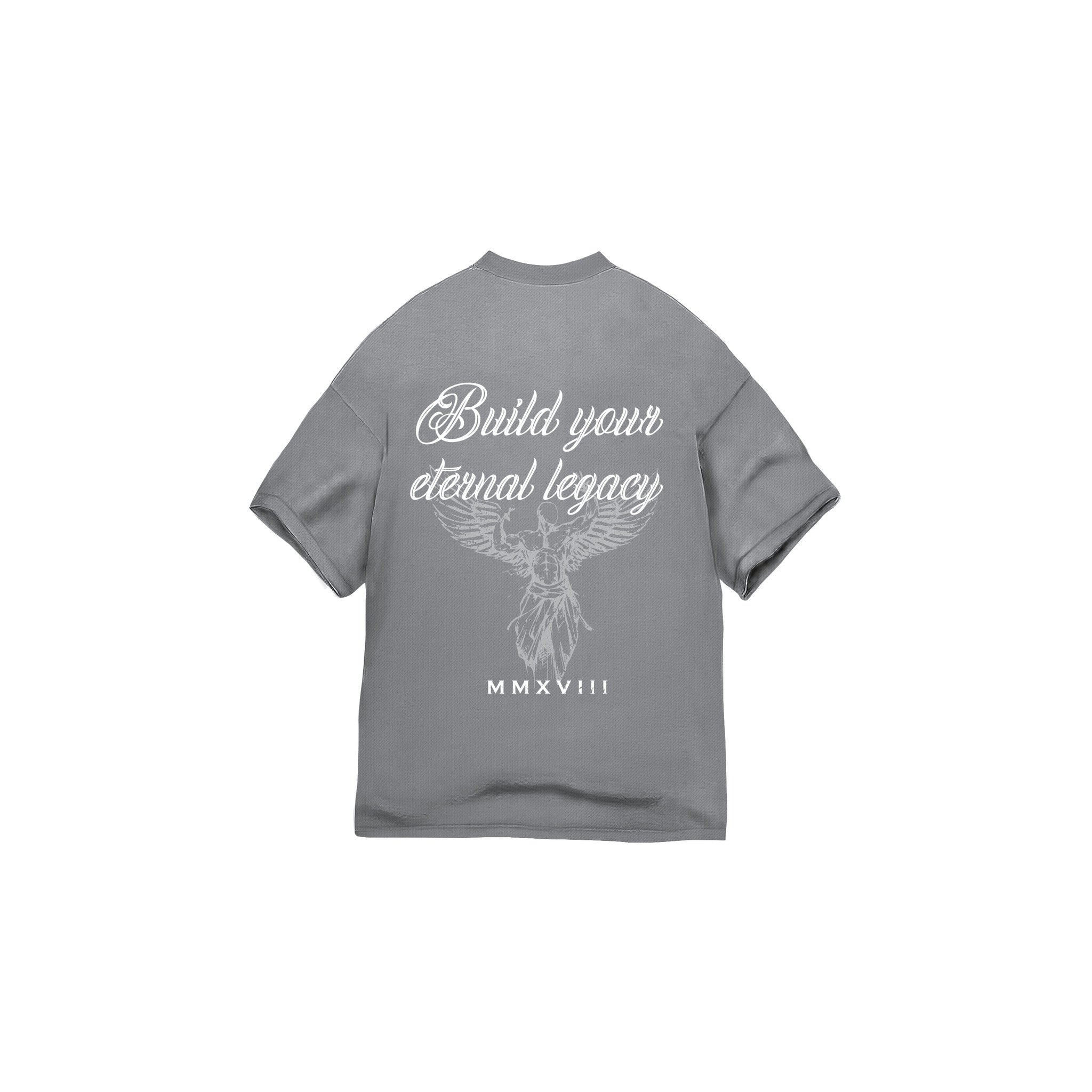 OVERSIZE ETERNAL LEGACY - WASHED LIGHT GREY