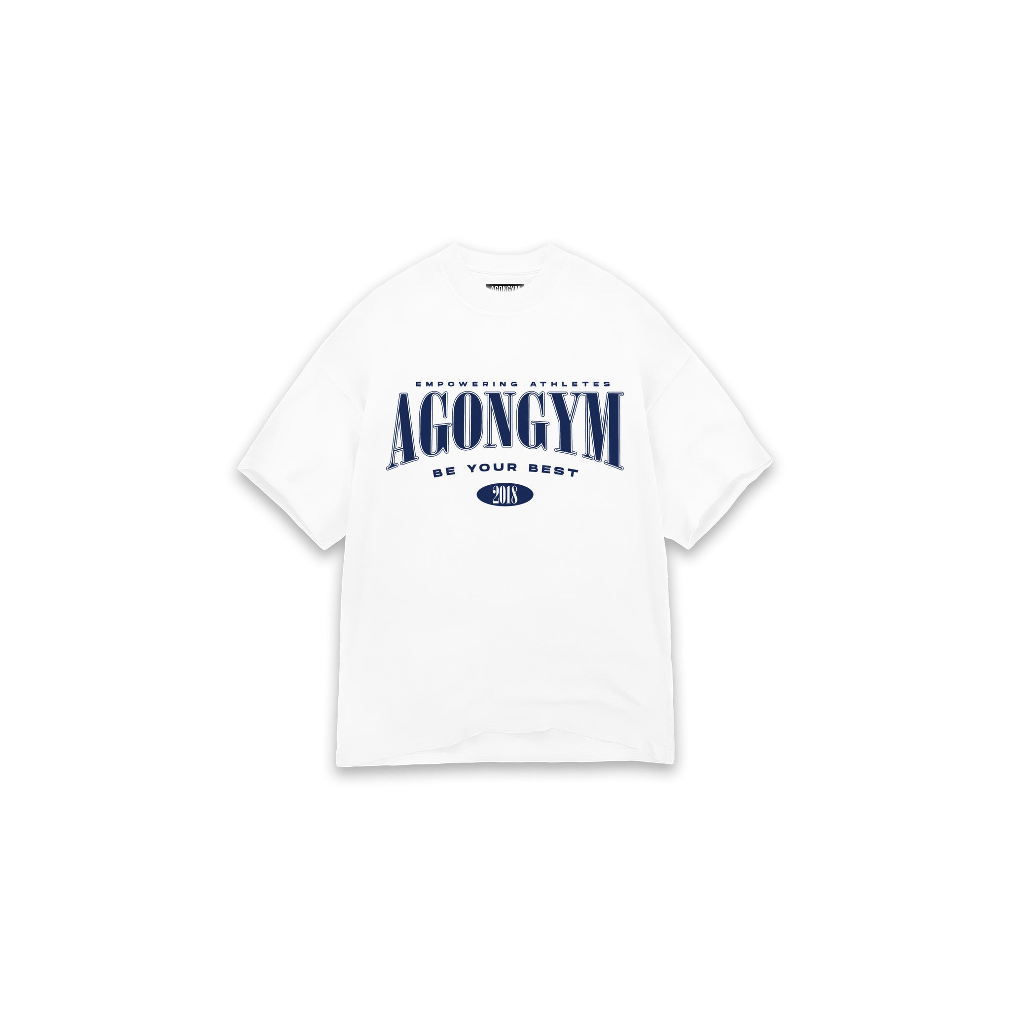 OVERSIZE FRONTIER - WHITE/NAVY