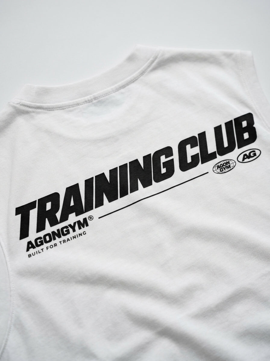 TRAINING CLUB SLEEVELESS - WHITE