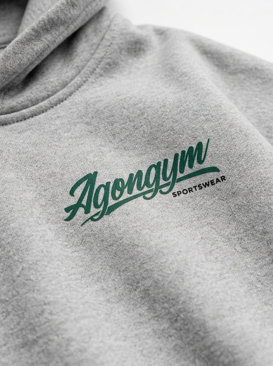 HOODIE NEVER GIVEN - GREY