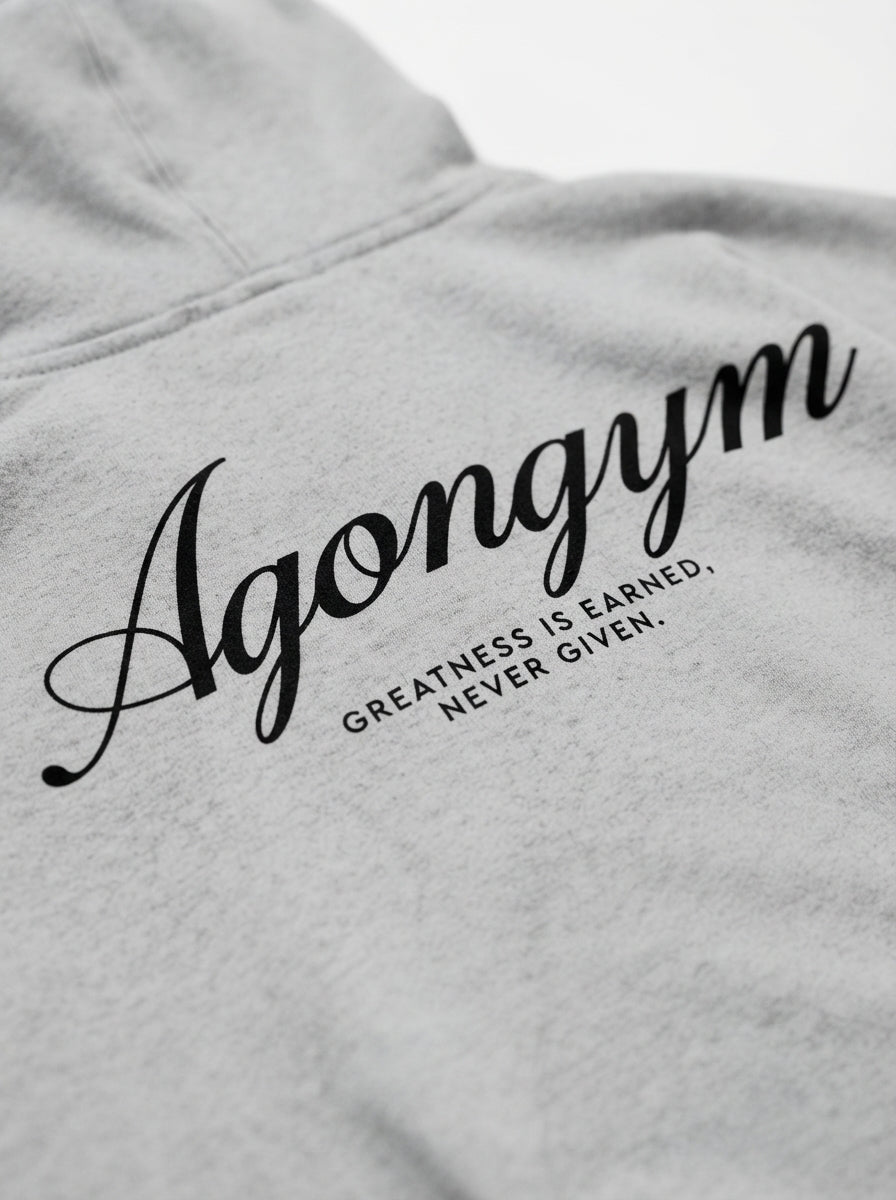 LIFTING CULTURE ZIP HOODIE - GREY