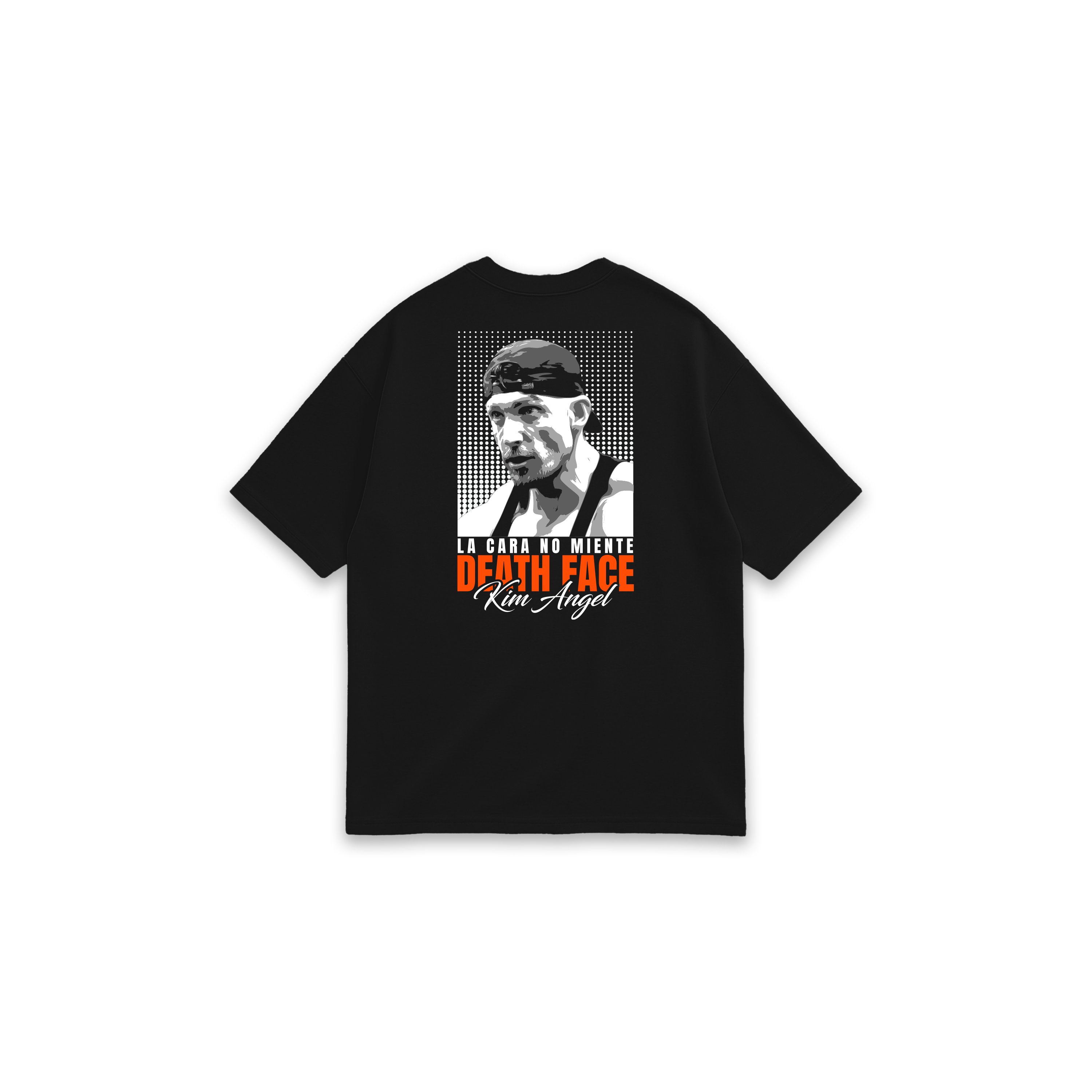 OVERSIZE DEATH FACE - BLACK