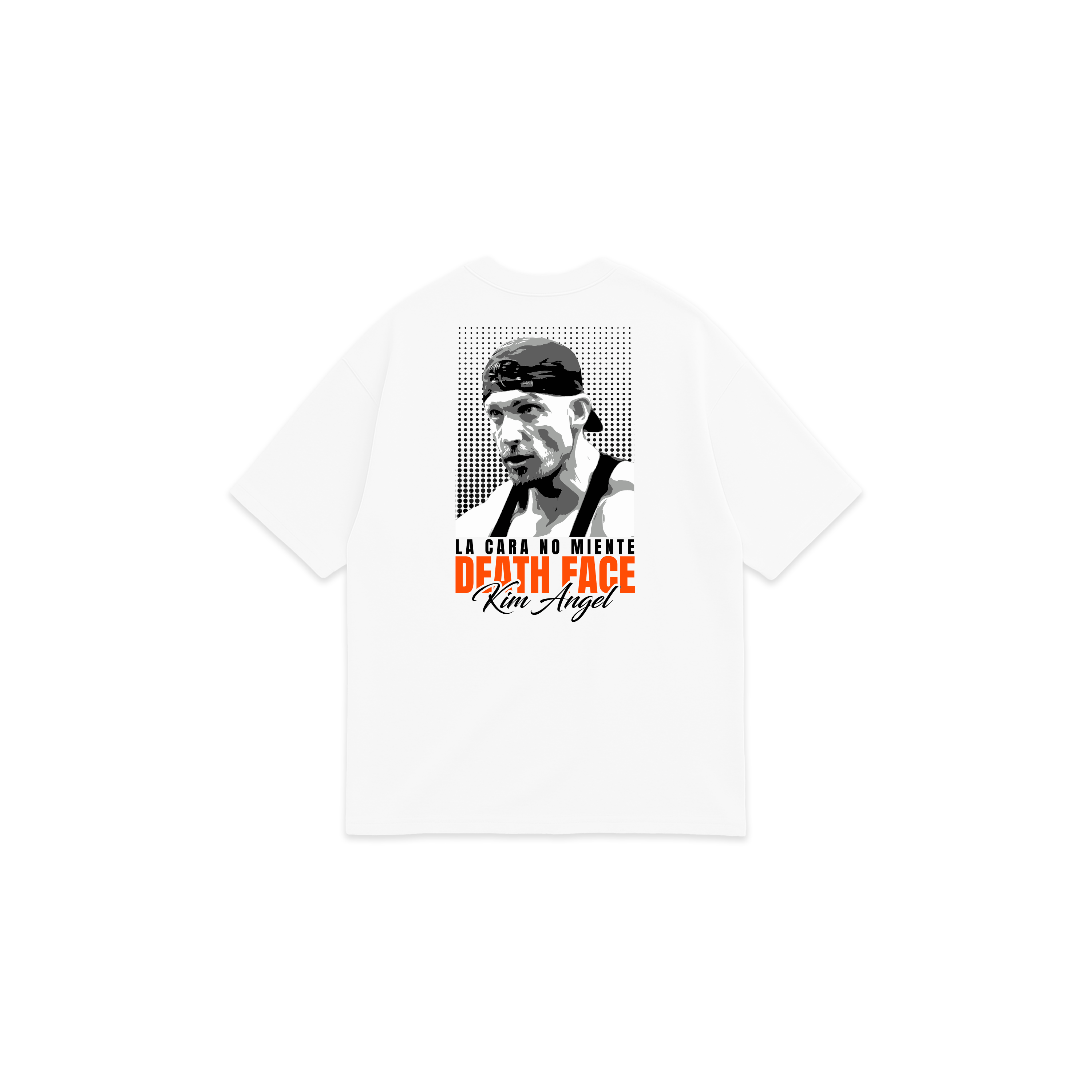 OVERSIZE DEATH FACE - WHITE