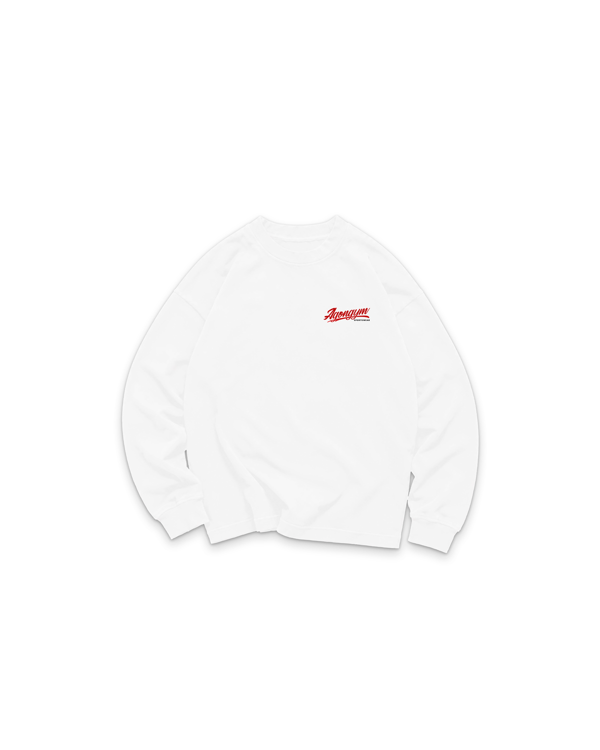 NEVER GIVEN LONG SLEEV - WHITE
