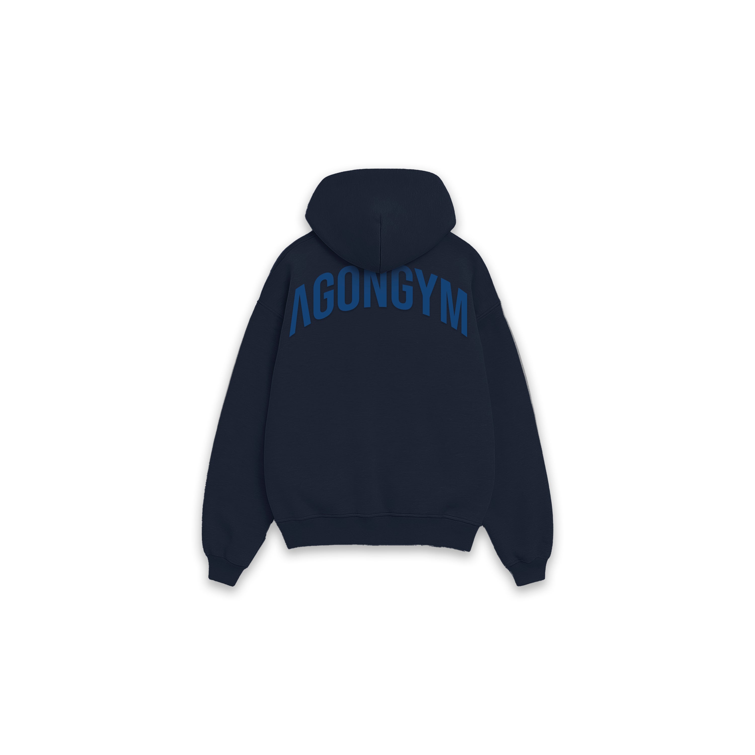 ZIP HOODIE LIFTING CLUB - NAVY/ BLUE