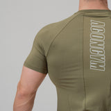 PRO TECH T-SHIRT- OLIVE GREEN
