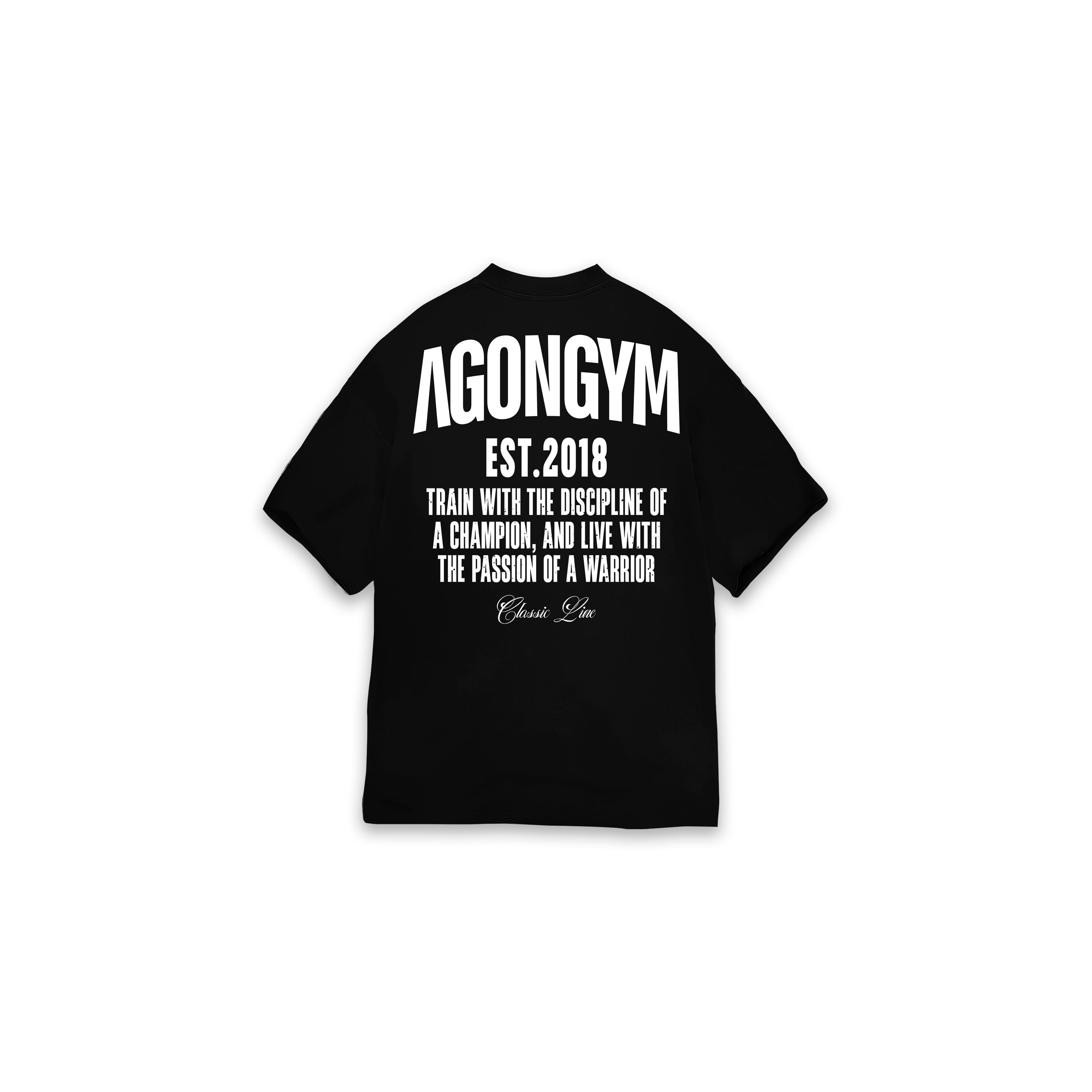 OVERSIZE CLASSIC LINE - BLACK