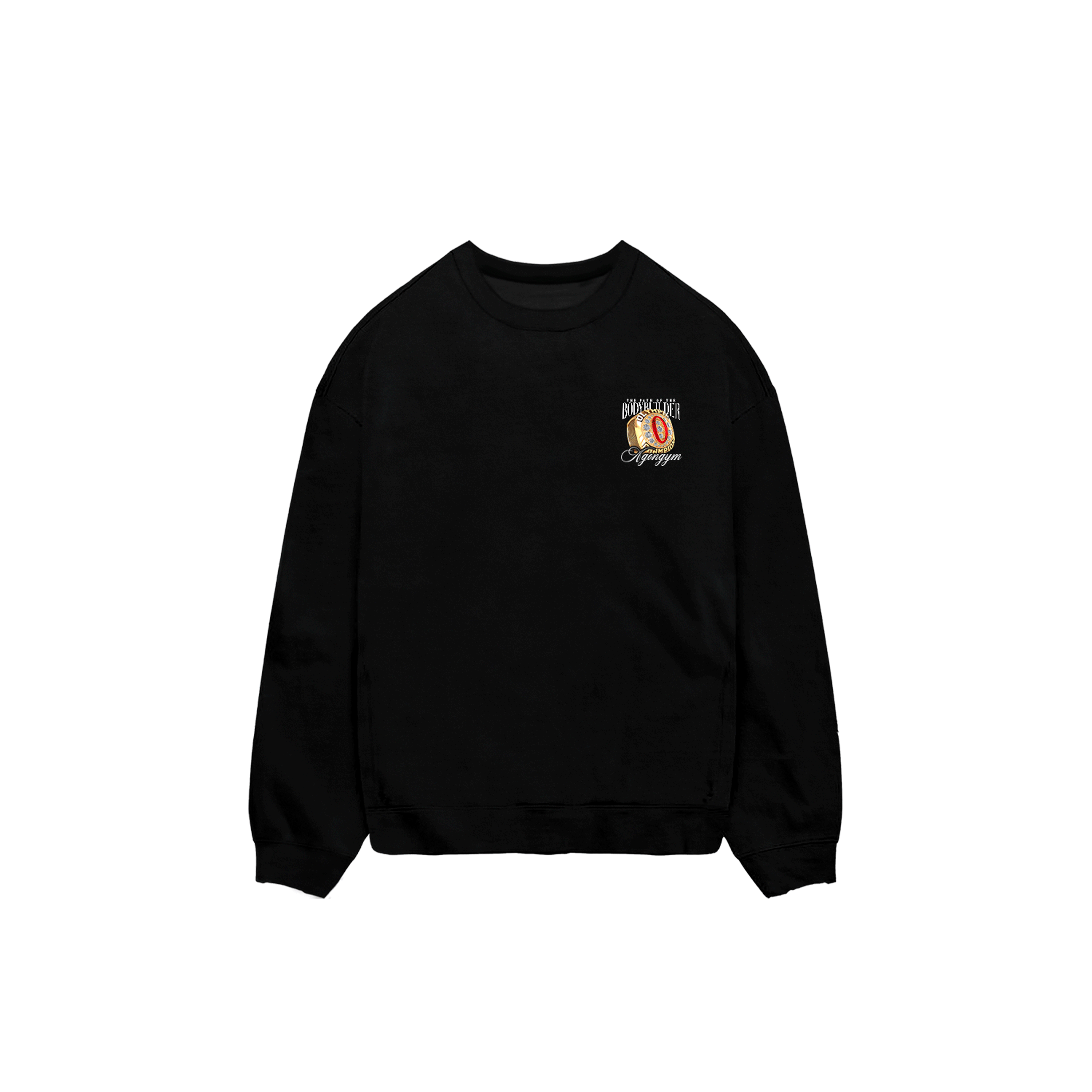 PULLOVER MR.OLYMPIA - BLACK