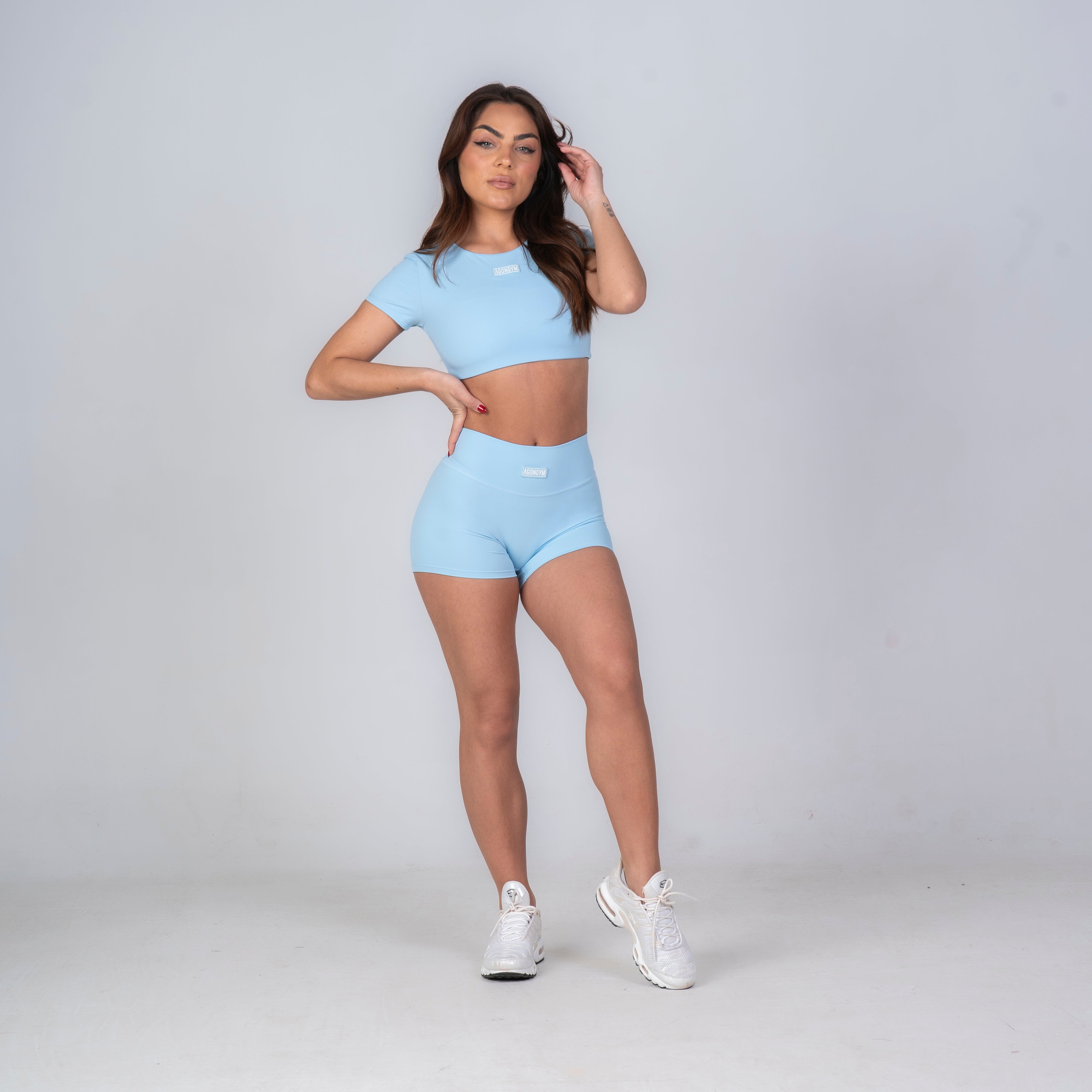 SOFT SKIN SHORT - BABY BLUE