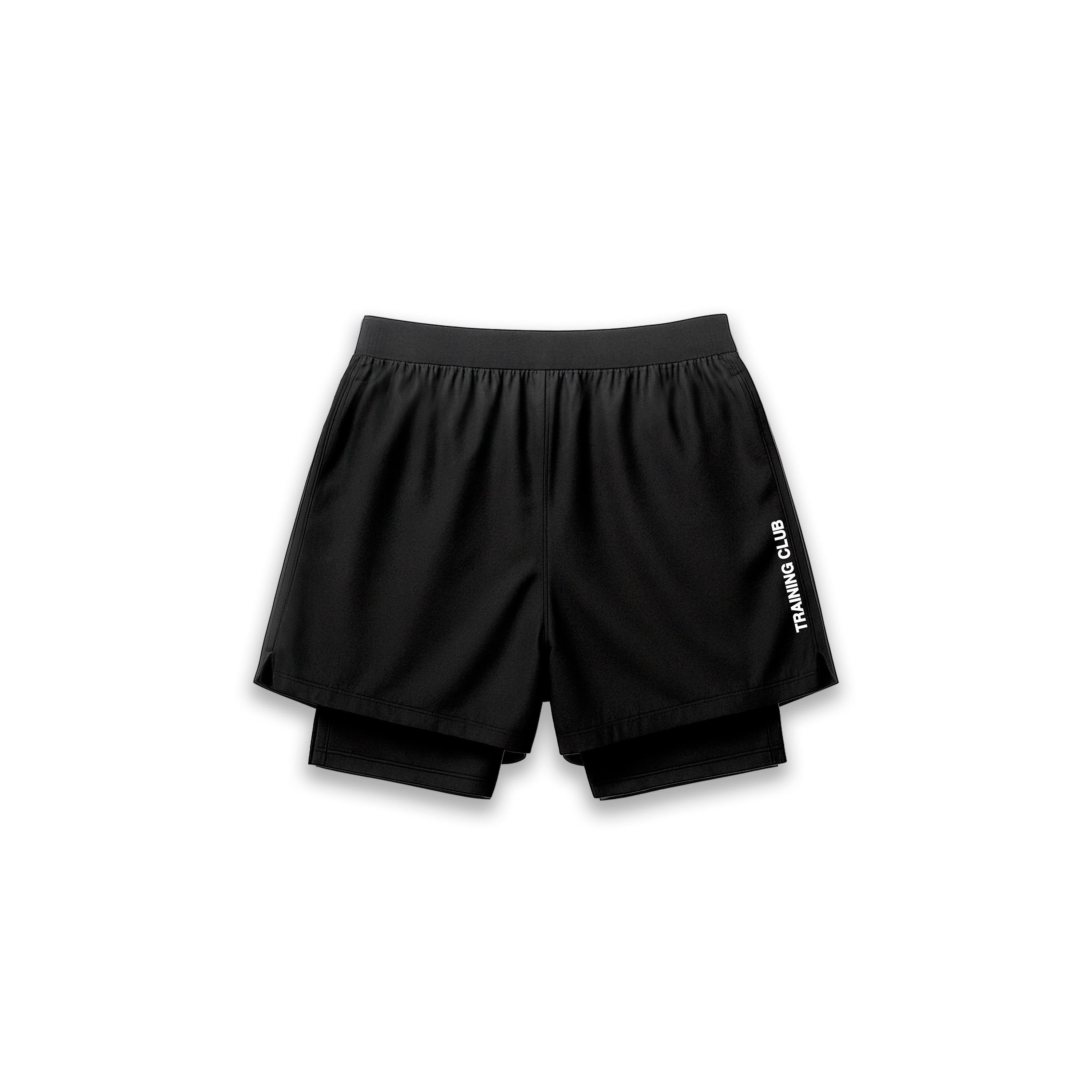 SHORT TRAINING CLUB - BLACK