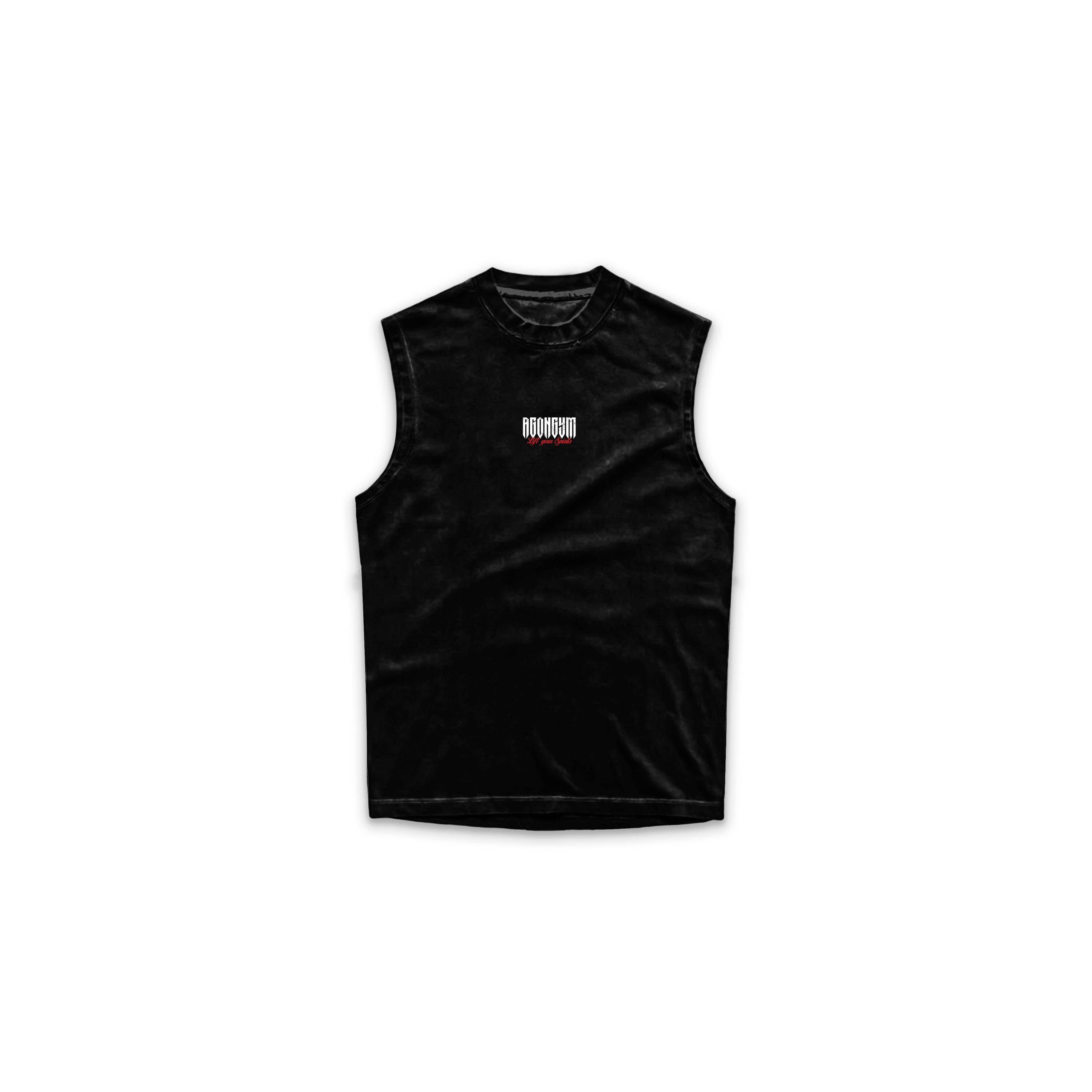 UNDYING WILL SLEEVELESS - WASHED BLACK