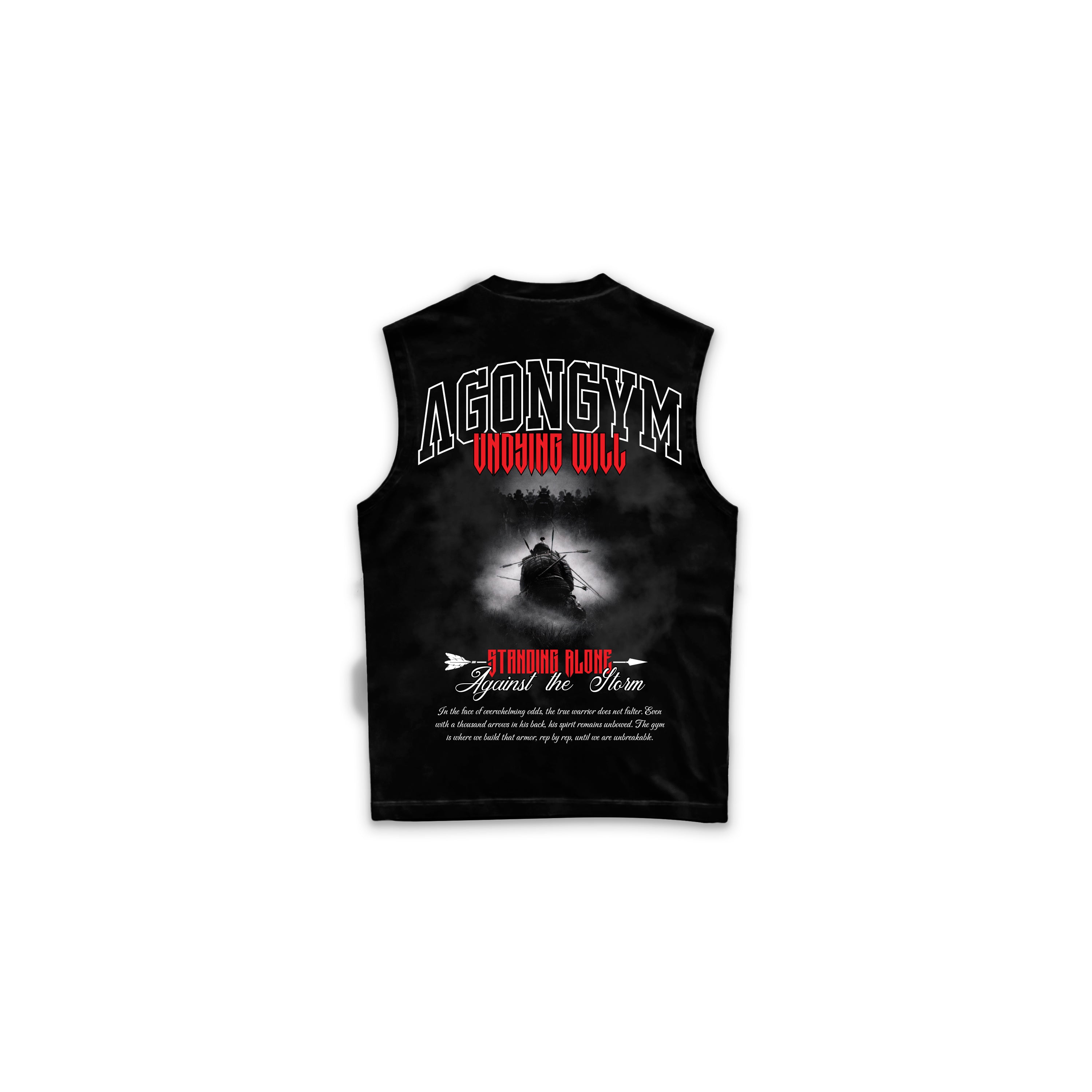 UNDYING WILL SLEEVELESS - WASHED BLACK