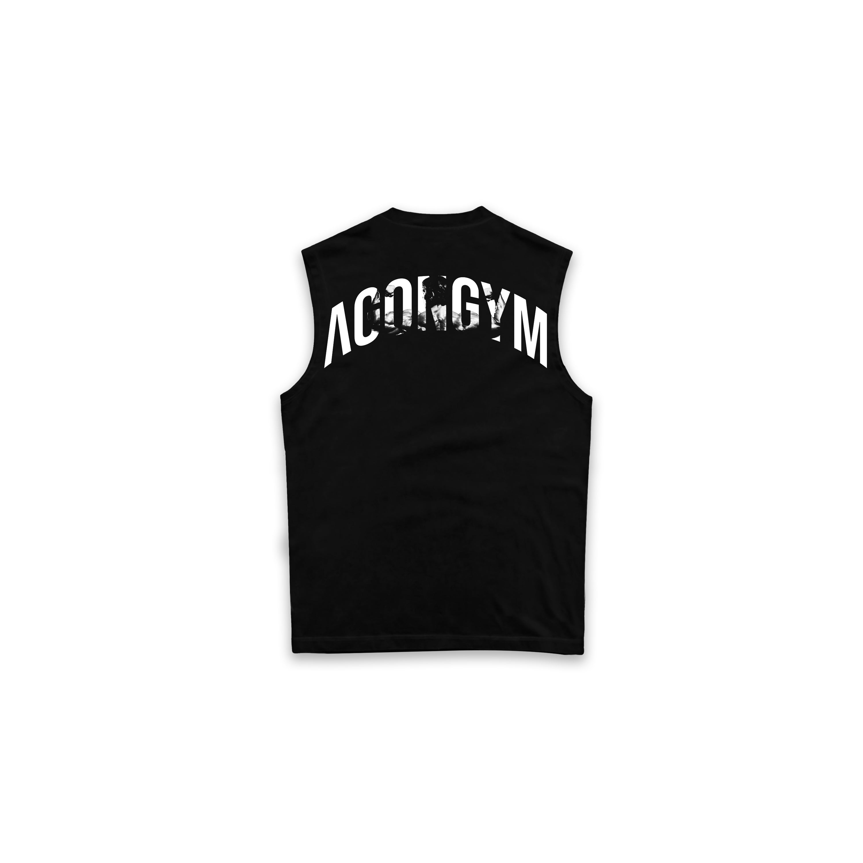 SLEEVLESS BODYBUILDING SERIES - BLACK