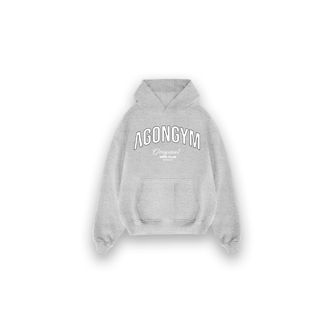 HOODIE IRON CLUB - GREY